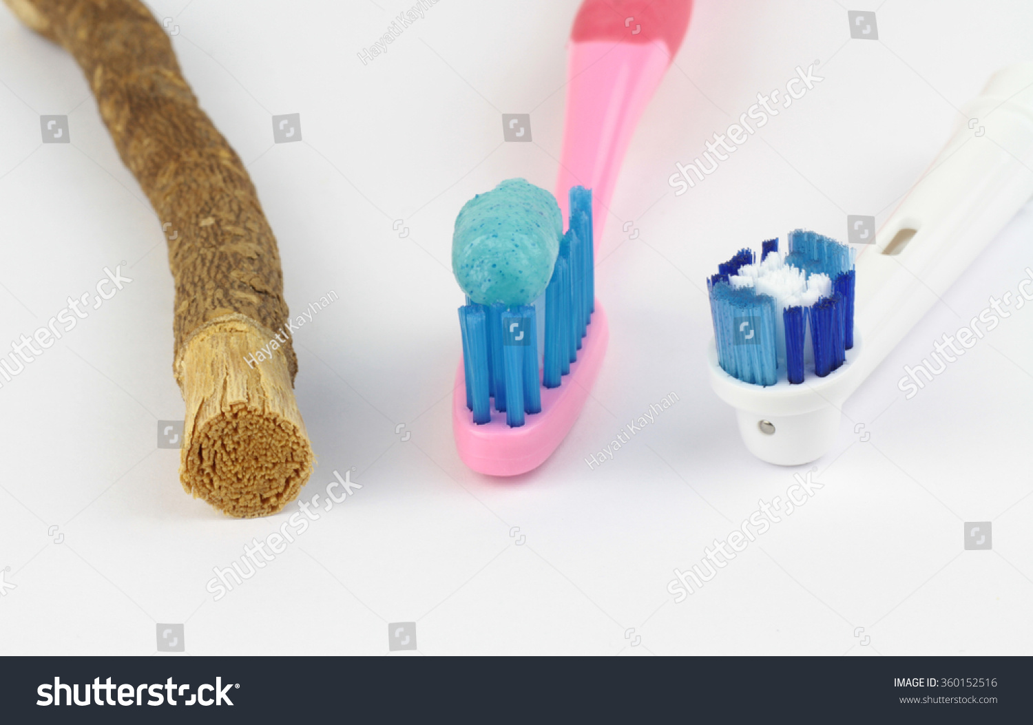 Toothbrush and old islamic traditional natural toothbrush Miswak Salvadora persica was used by the Babylonians some 7000 years ago and Greek Roman empires and also by ancient Egyptians and Muslims Toothbrush and old islamic traditional natural toothbrush Miswak Salvadora persica was used by the Babylonians some 7000 years ago and Greek Roman empires and also by ancient Egyptians and Muslims