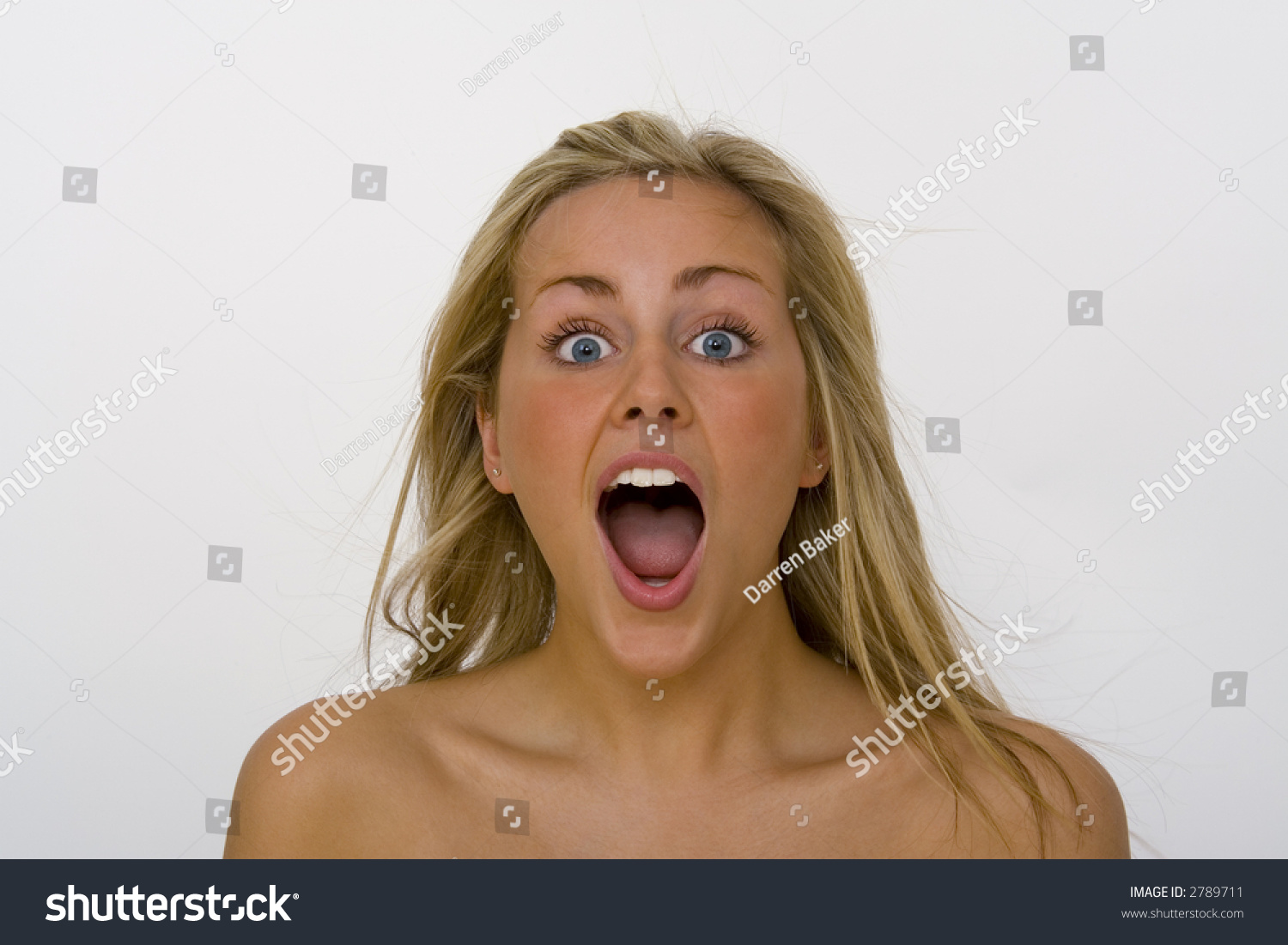 Woman With Mouth Open 9