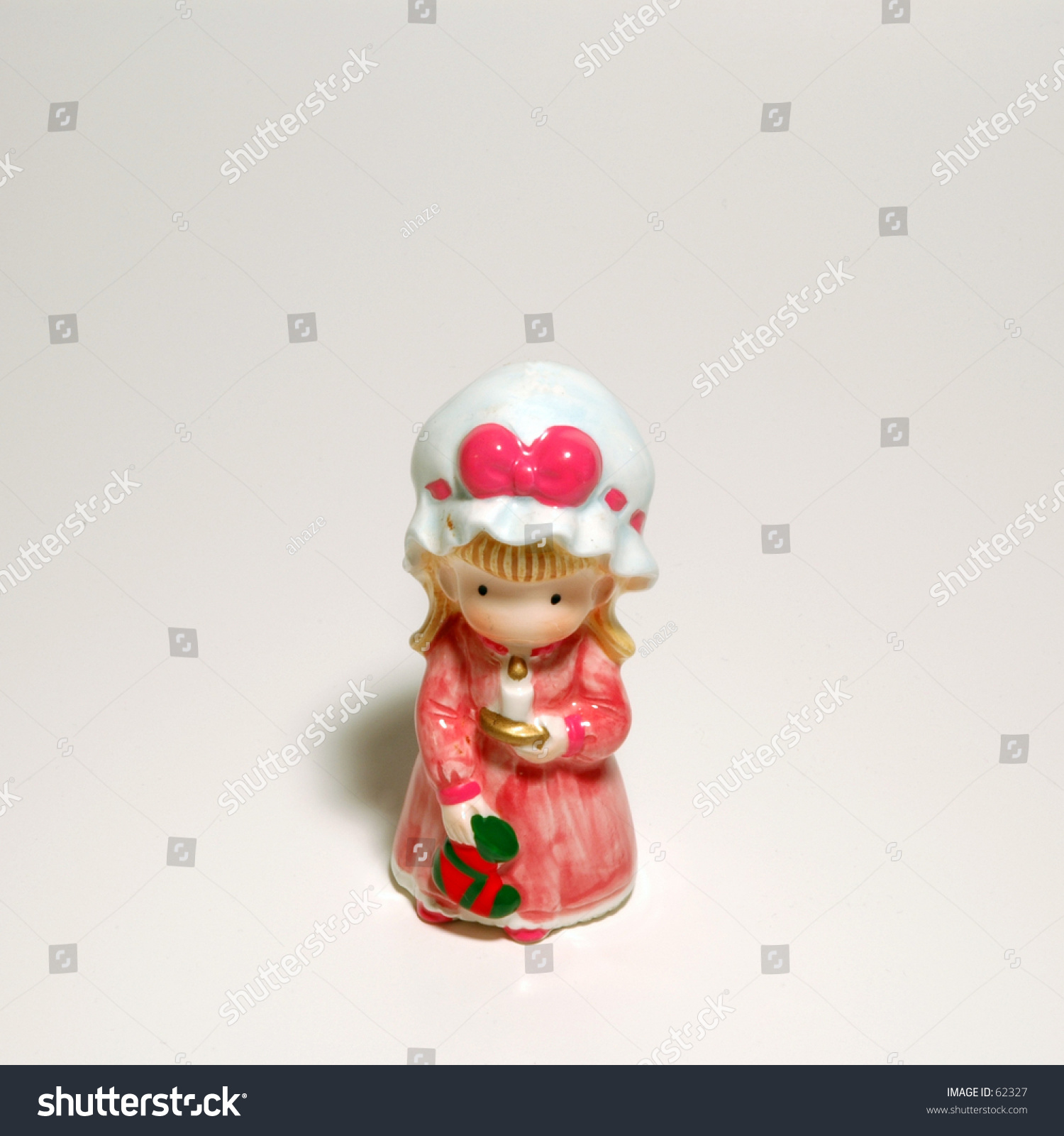 a christmas ornament on a plain white background stock a christmas ornament on a plain white background stock