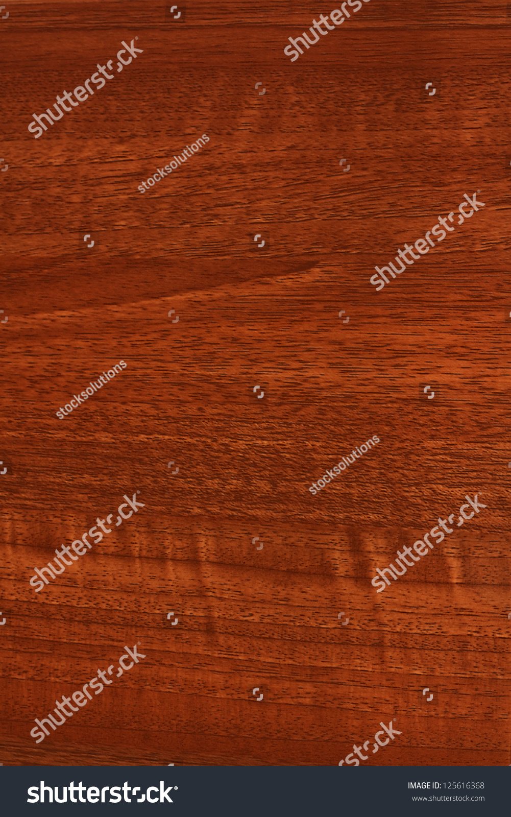 A Close Up Of Mahogany, Teak Or Stained Wood Grain For 