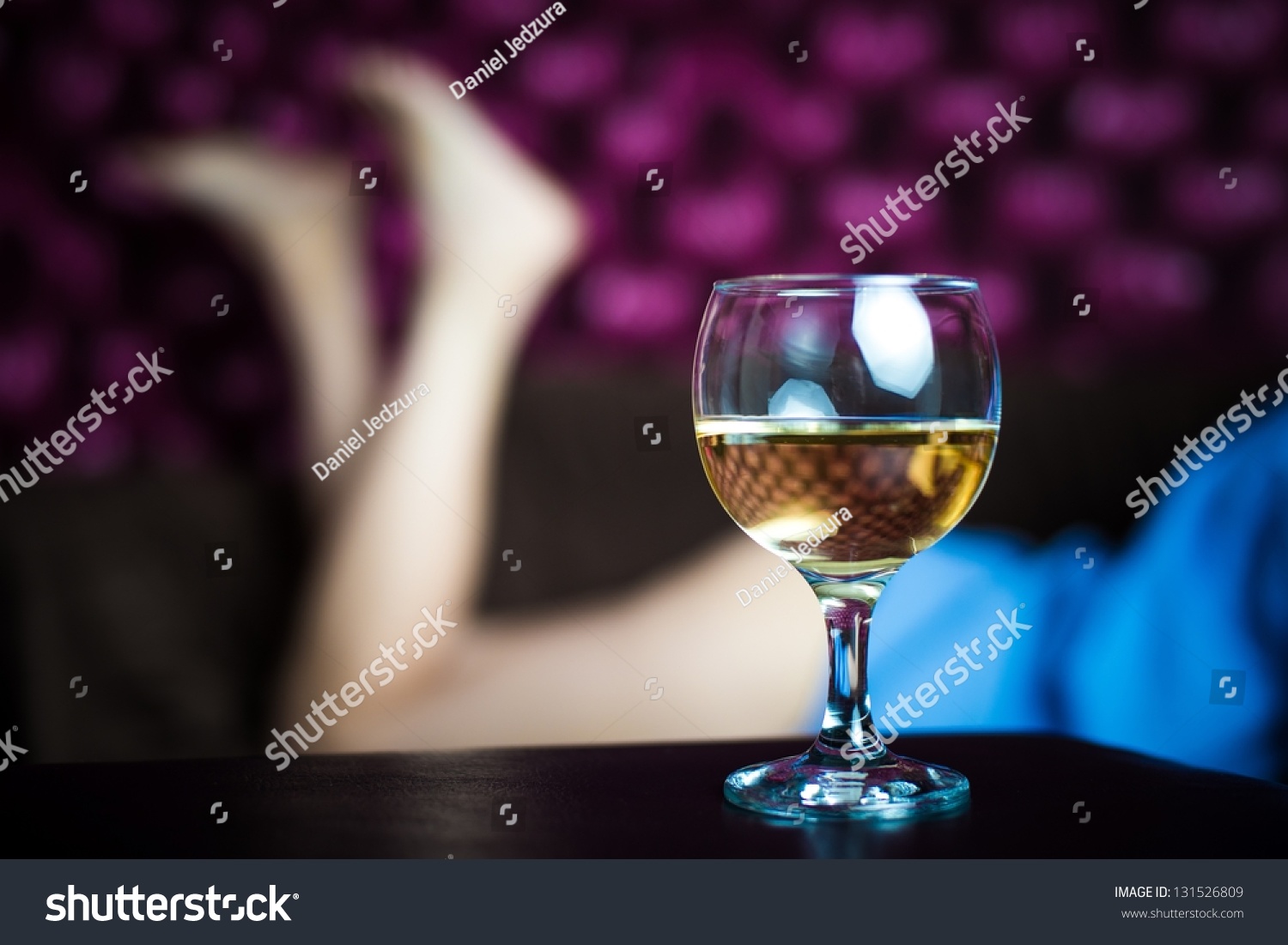 Glass White Wine Sexy Women Legs Stock Photo Shutterstock