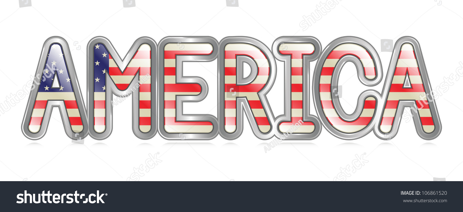 a-graphical-depiction-of-the-word-america-with-an-american-flag