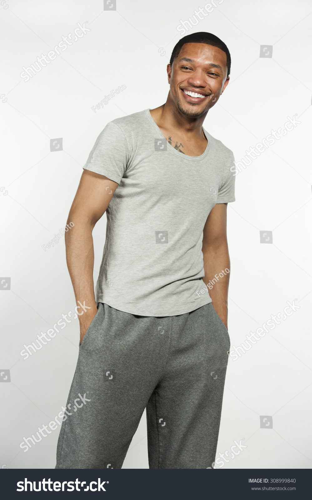 men wearing sweatpants