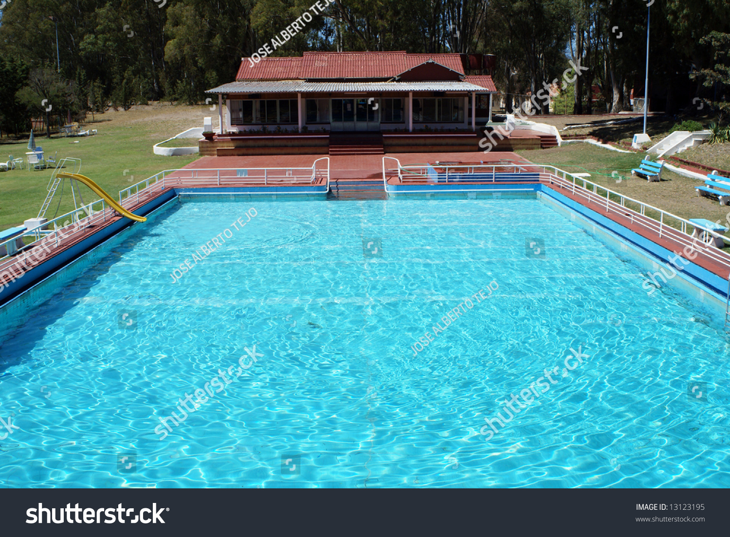 swimming pool big house