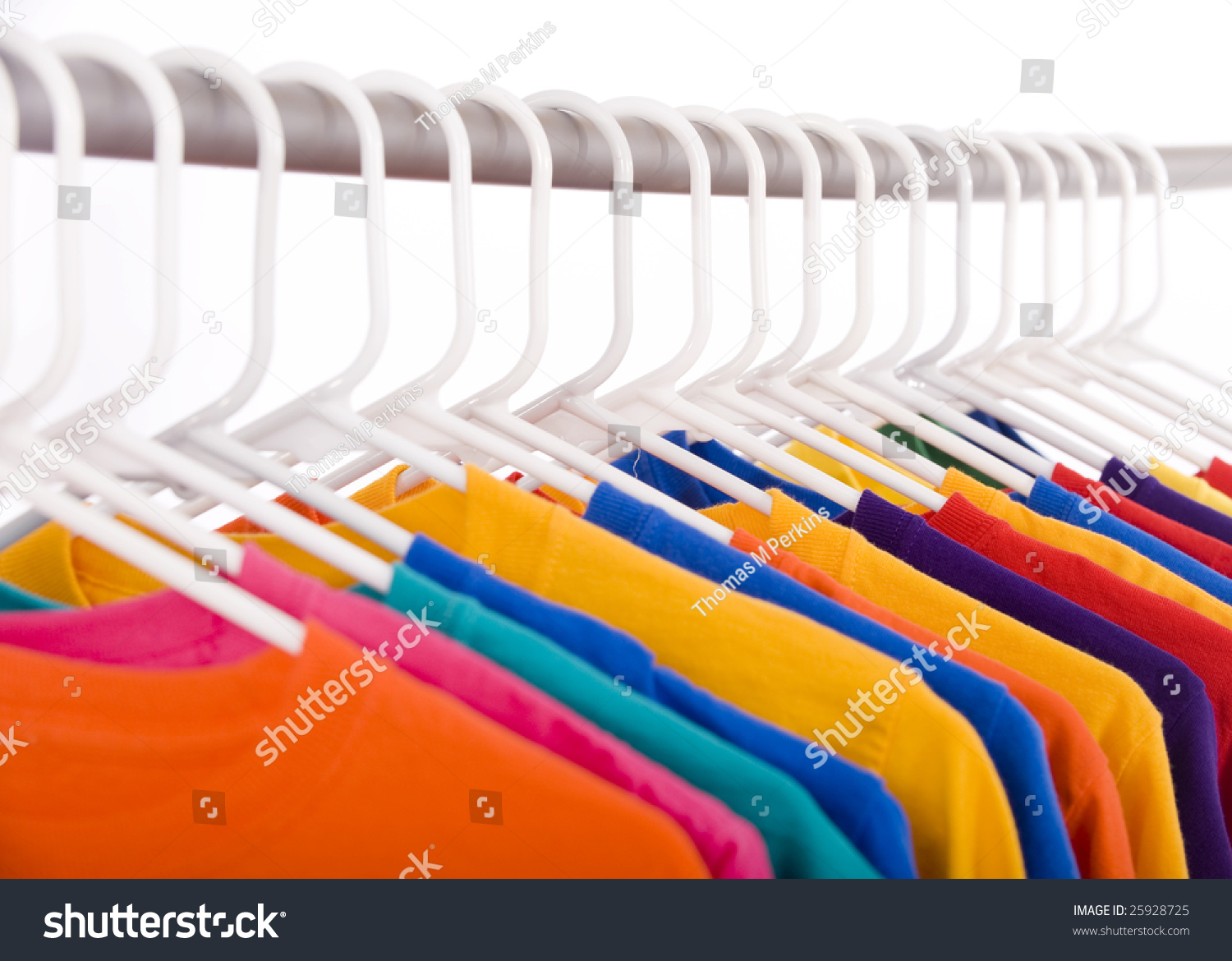 bright colored tee shirts