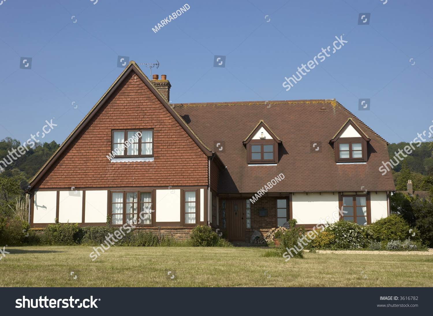 A Nice House In The Countryside In England Stock Photo 3616782