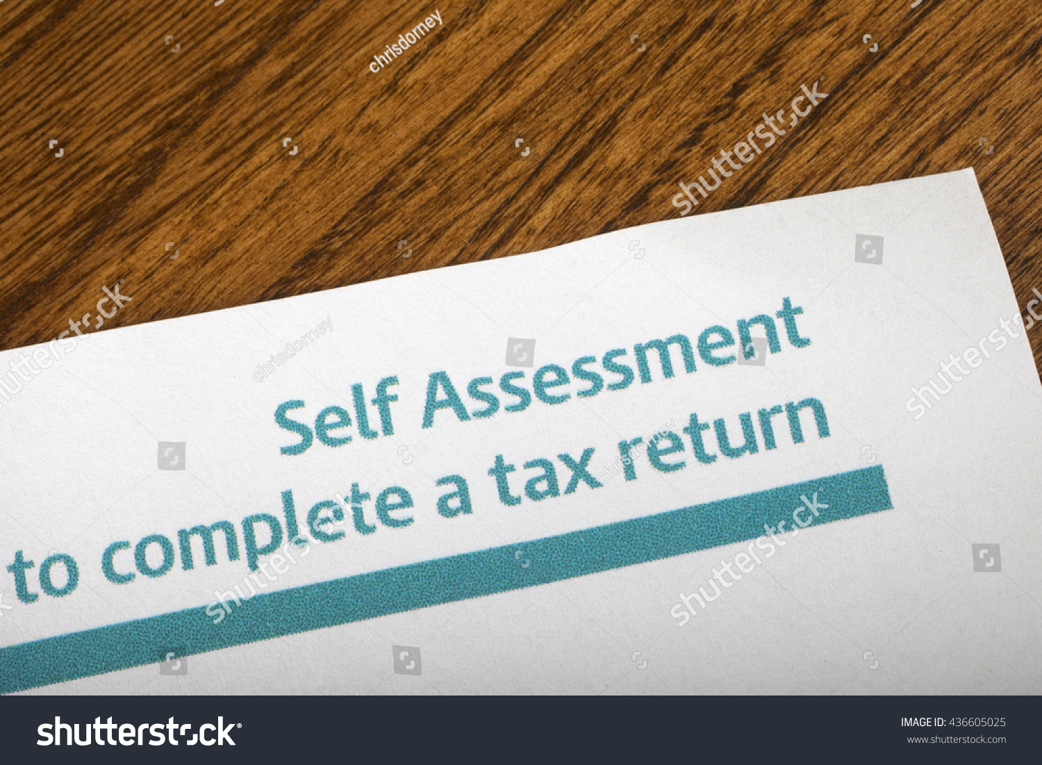 Self assessment paper return address