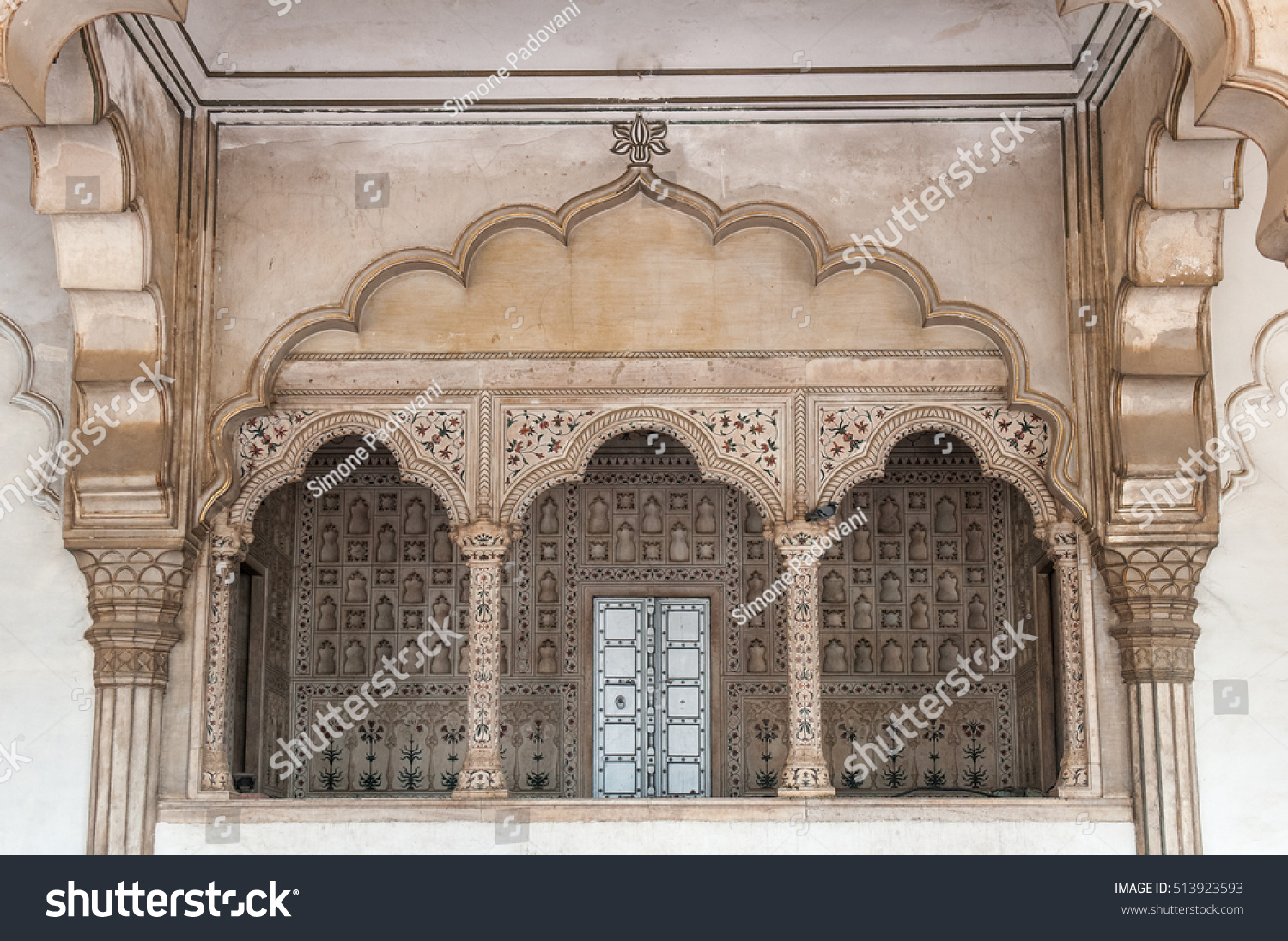 A view of an historical palace in India A view of an historical palace in India