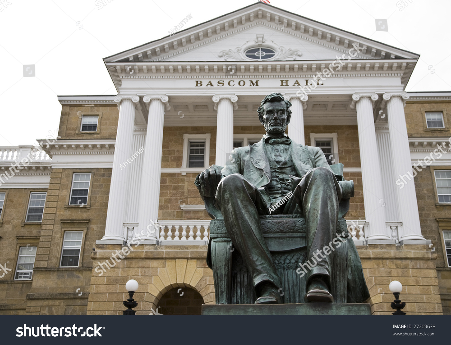 Image result for u of wisconsin statue of abe