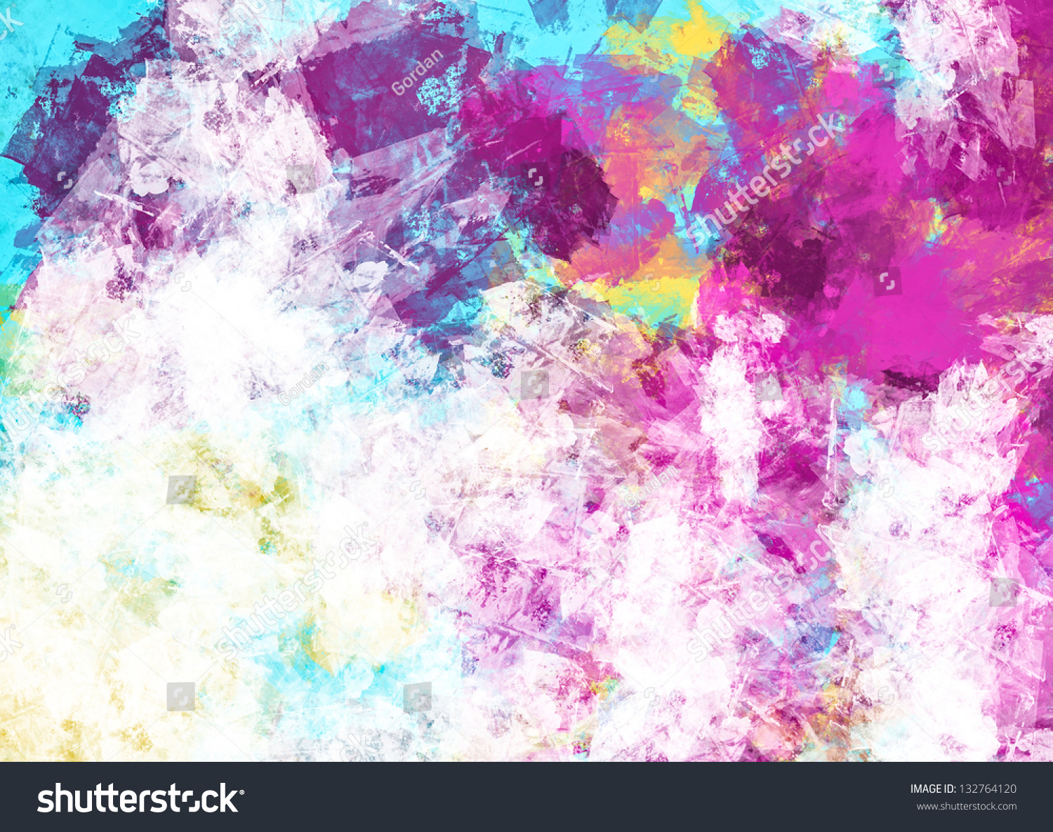 Abstract Background Or Texture Created With Multiple Layers Of Mixed