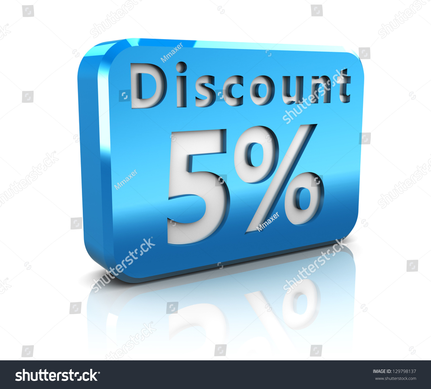 abstract-3d-illustration-of-5-percent-discount-sign-129798137