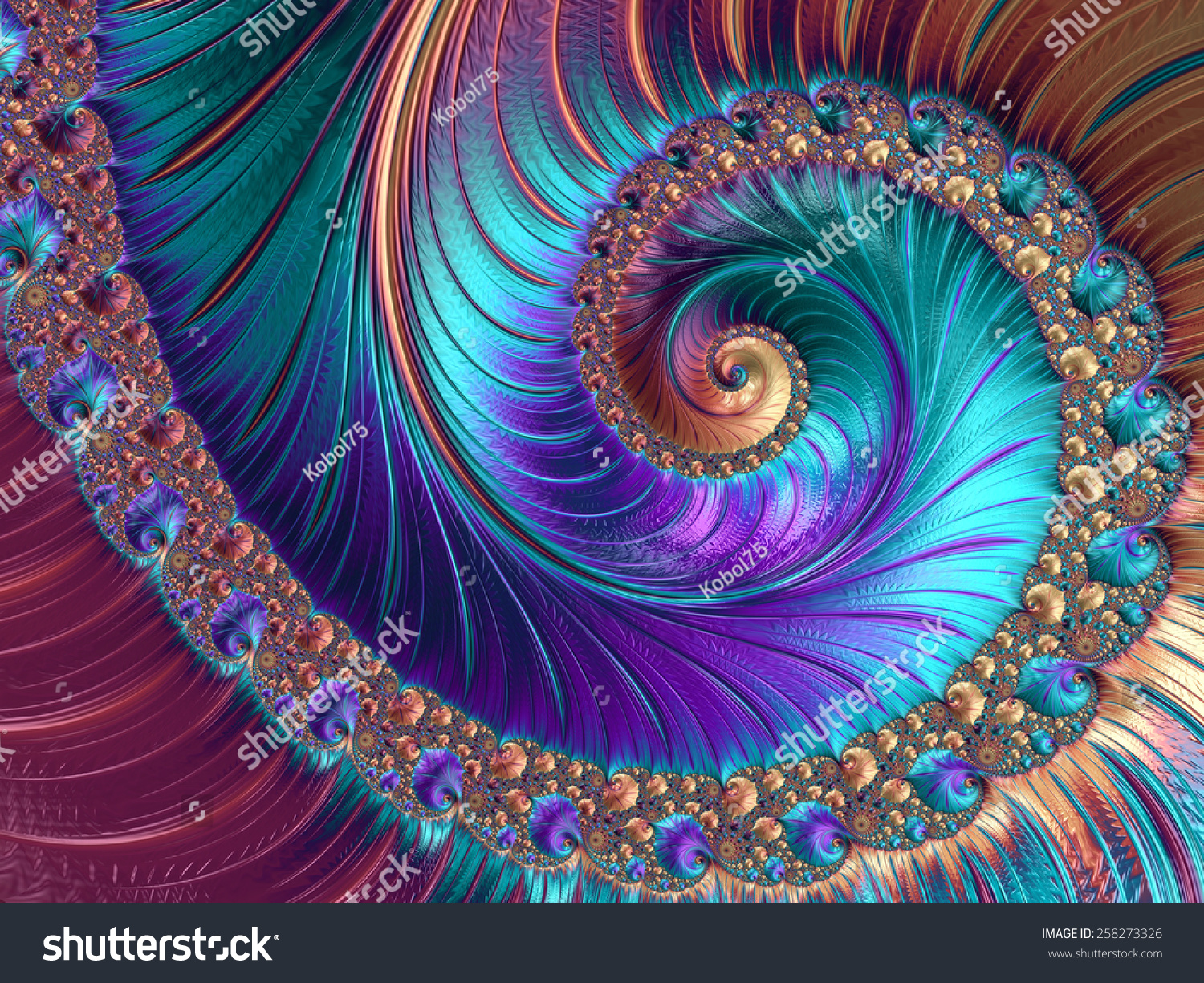 Abstract fractal patterns and shapes Fractal texture For Puzzle or Tie prints or other prints Abstract fractal patterns and shapes Fractal texture For Puzzle or Tie prints or other prints
