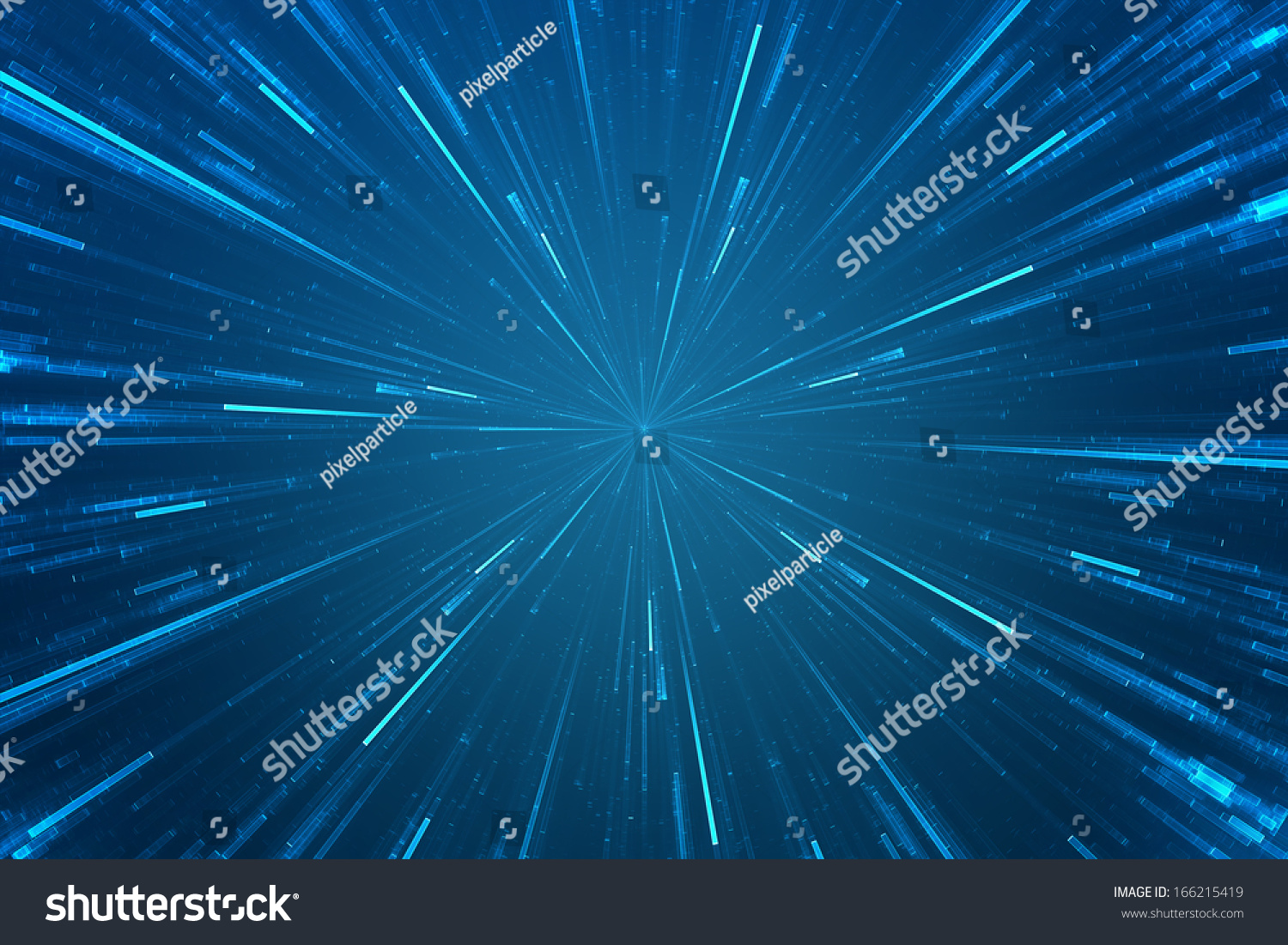 Abstract Science Fiction Futuristic Background Stock Illustration 