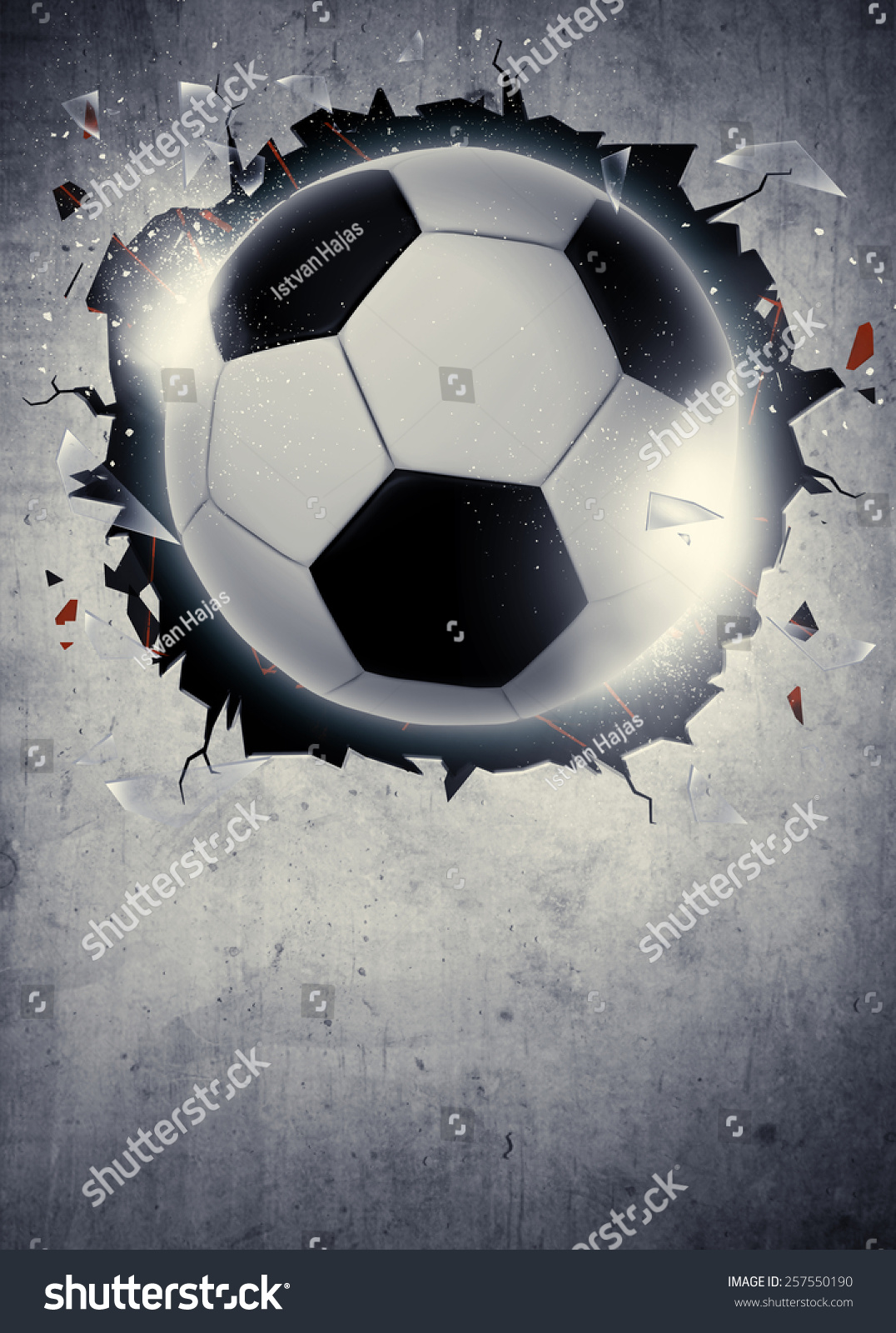abstract soccer or football sport invitation poster or football flyer background