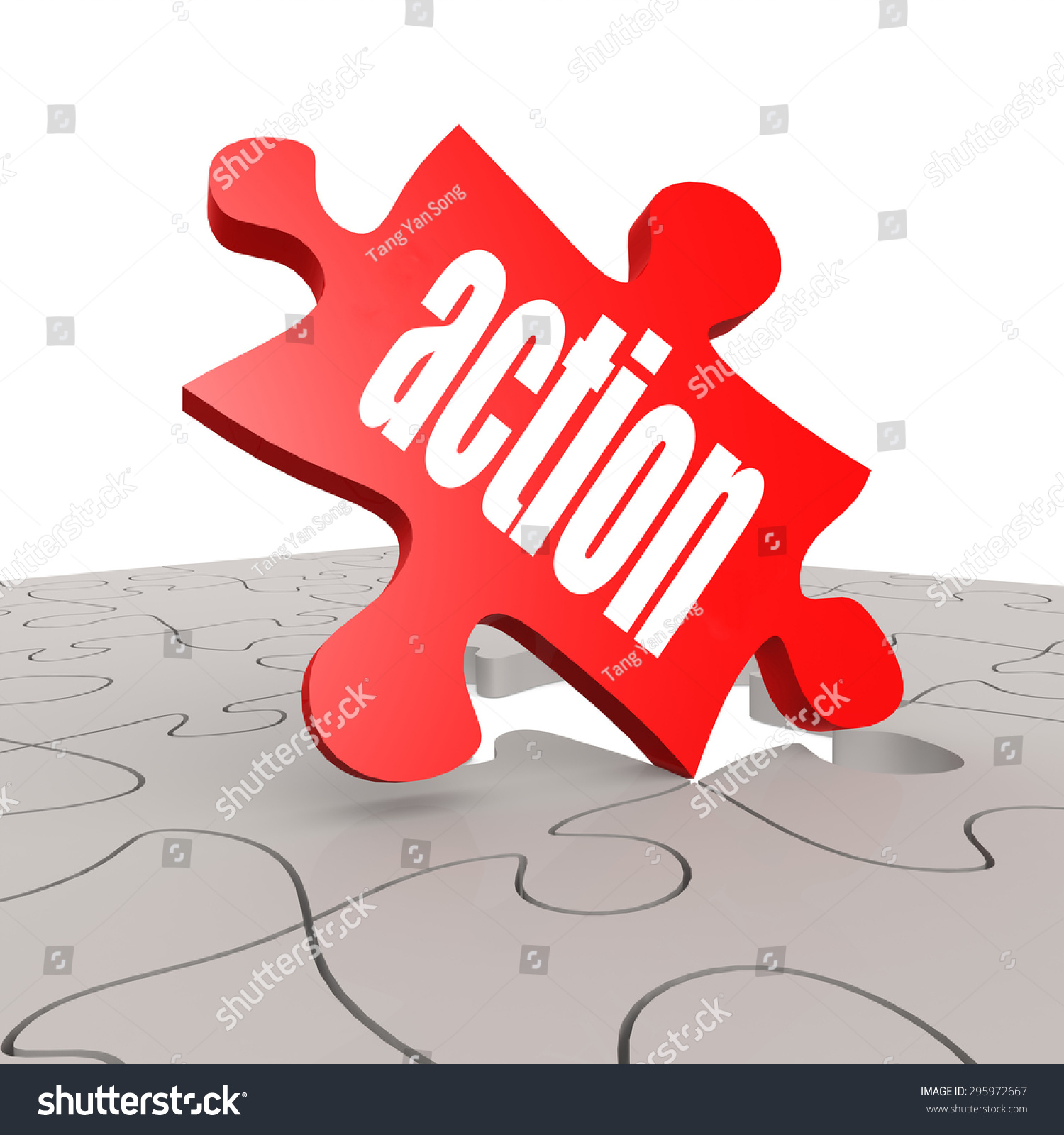 action-word-with-puzzle-background-image-with-hi-res-rendered-artwork-that-could-be-used-for-any