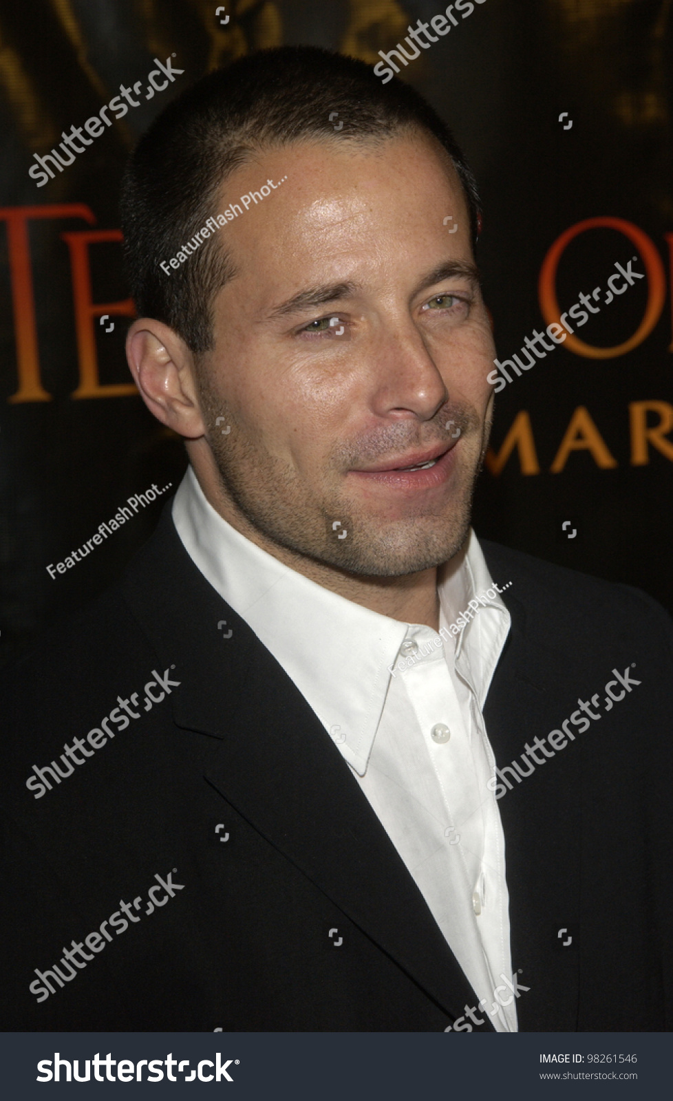 Actor Johnny Messner Los Angeles Premiere Stock Photo 98261546