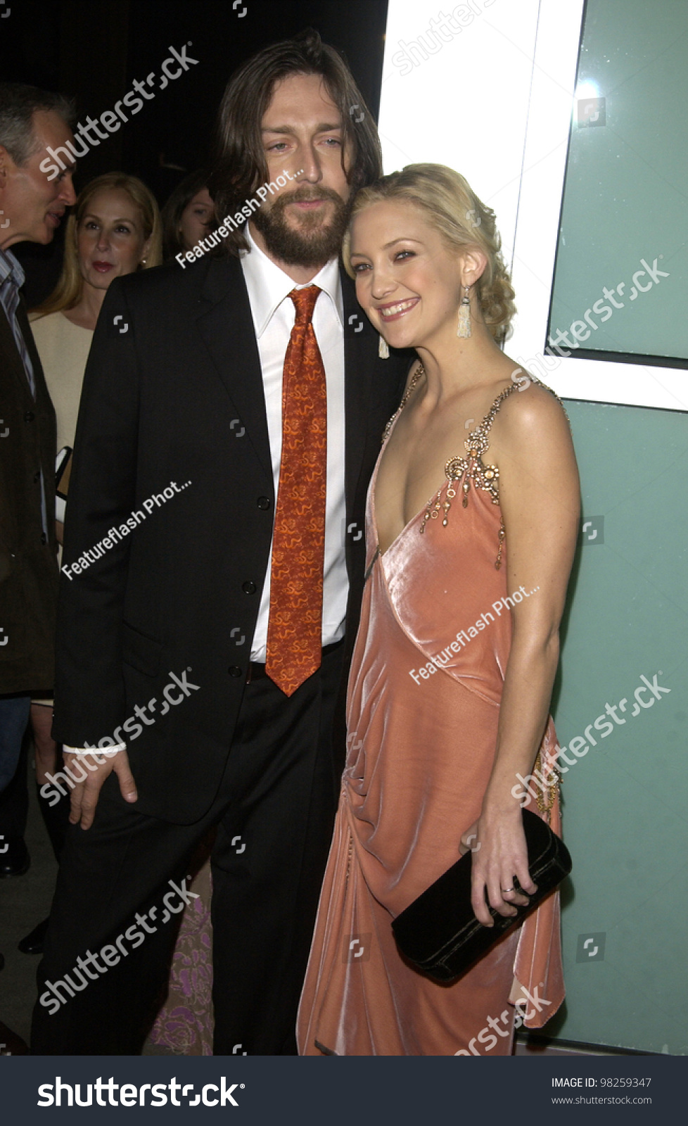 Actress Kate Hudson & Husband Chris Robinson At The World Premiere, In 