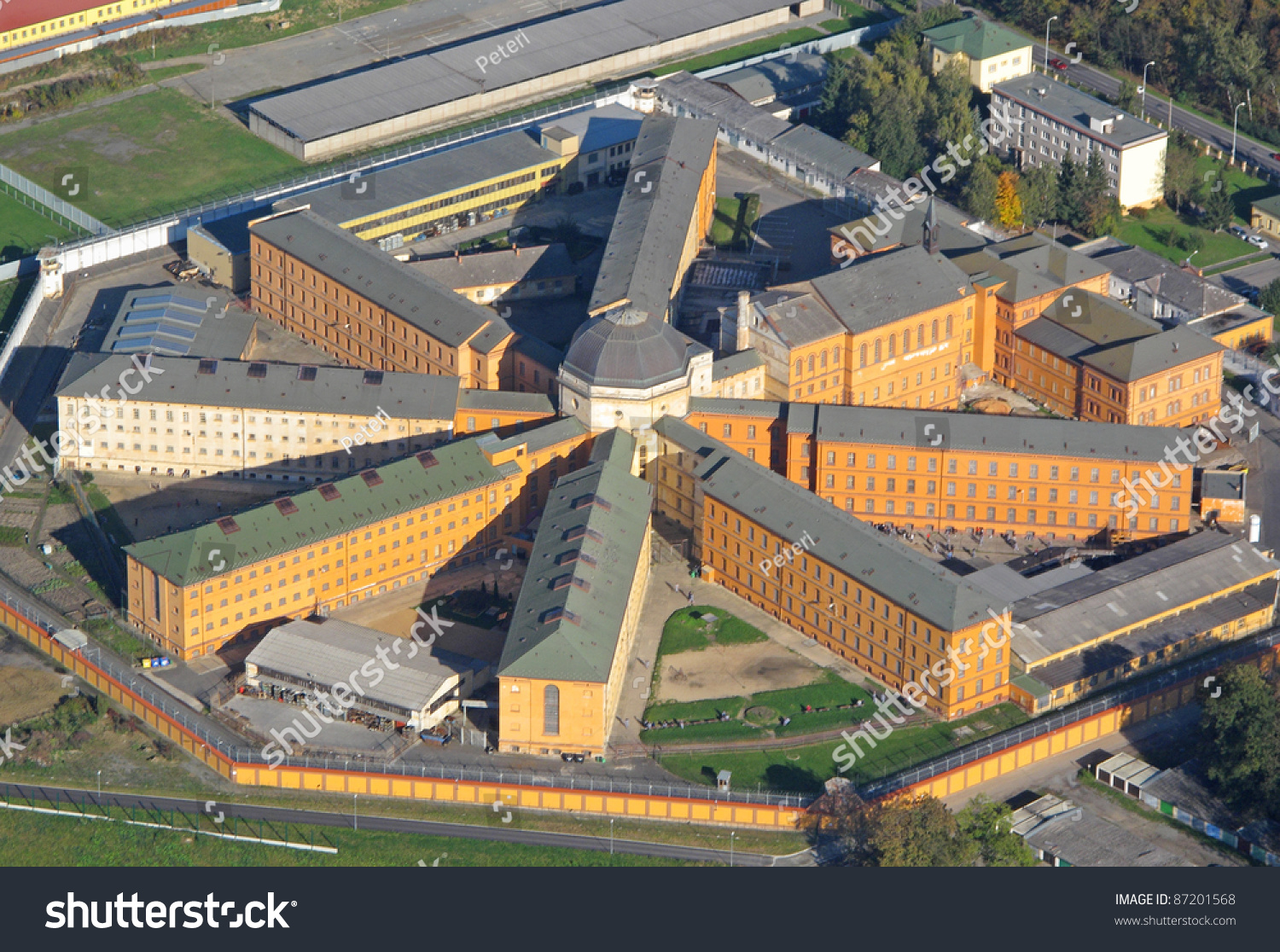 Aerial Photo Prison Famous Prison Bory Foto Stok 87201568 Shutterstock