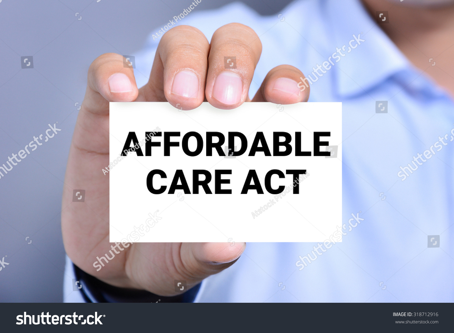 Affordable Care Act Or Aca Message Stock Photo 318712916 - Shutterstock