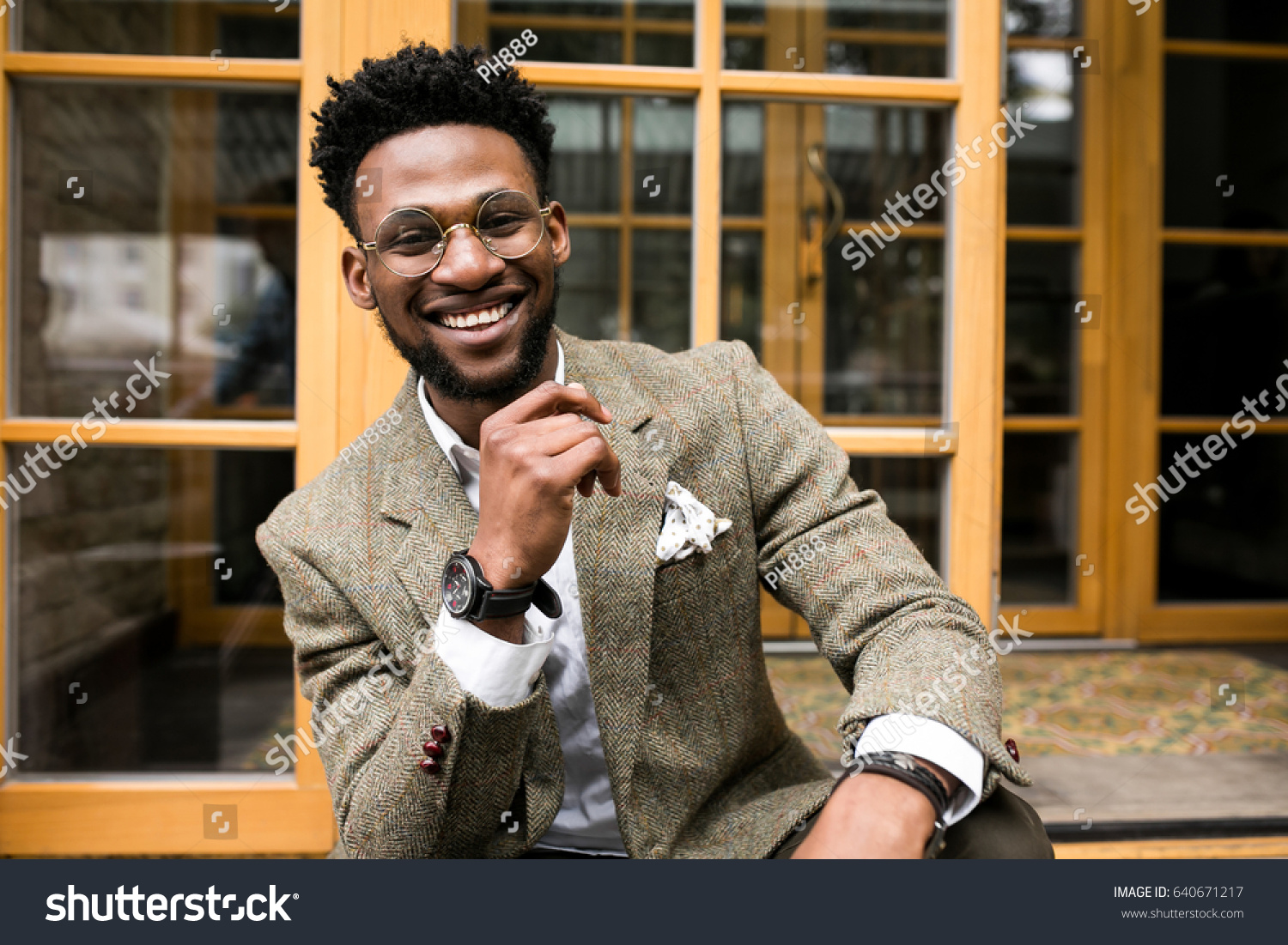 African American Man Suit Stock Photo Shutterstock