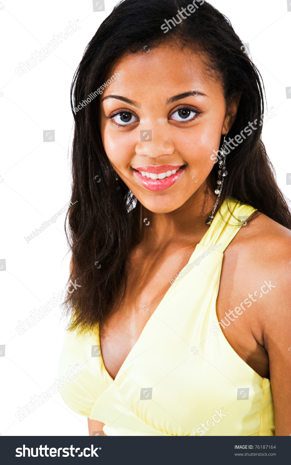 Teen Smiling Alt African American 38