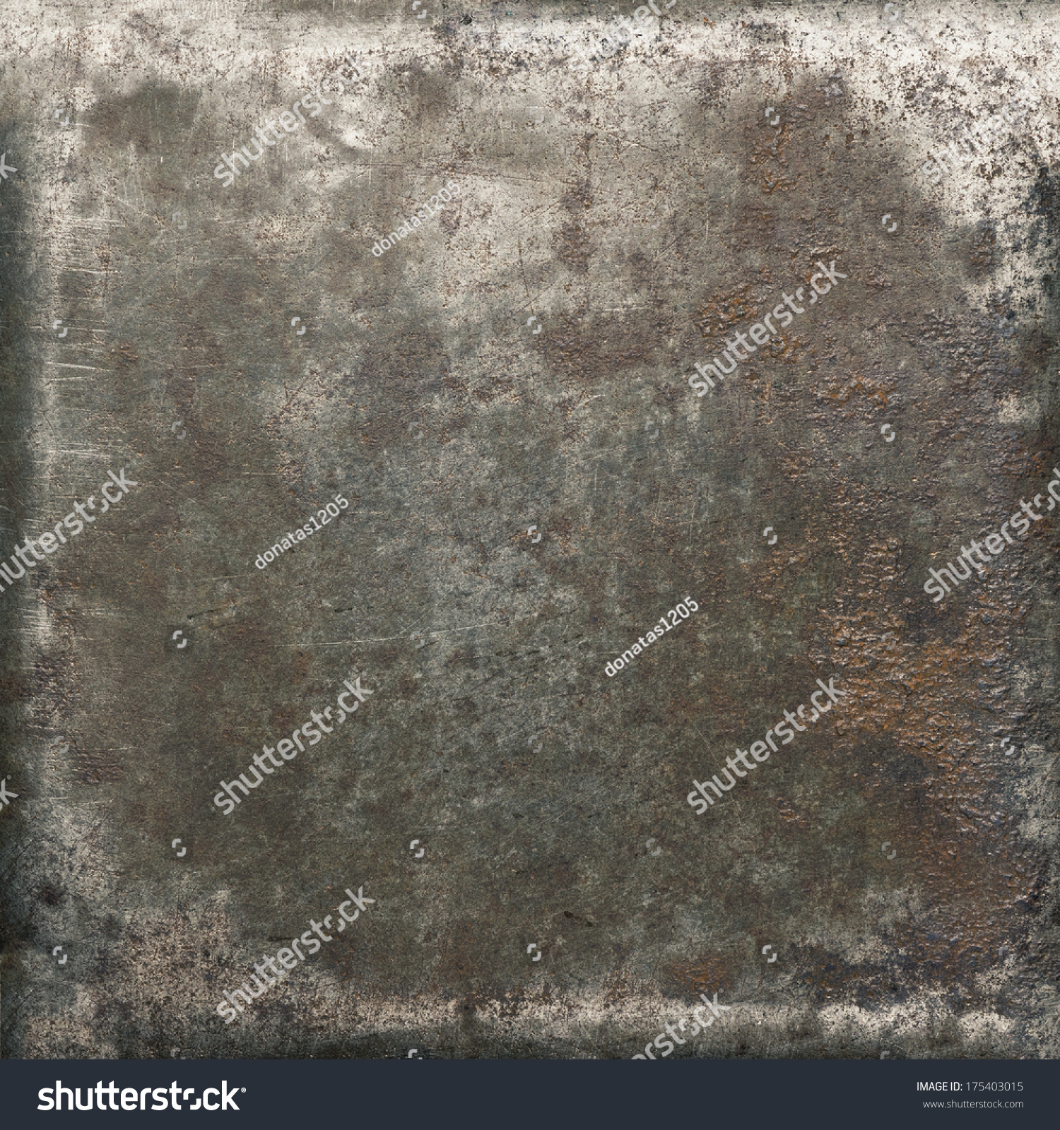 Aged Metal Texture Old Iron Background Stock Photo 175403015 - Shutterstock