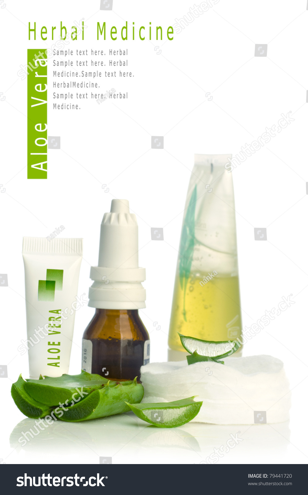 Aloe Vera Herbal Medicine Stock Photo 79441720 : Shutterstock