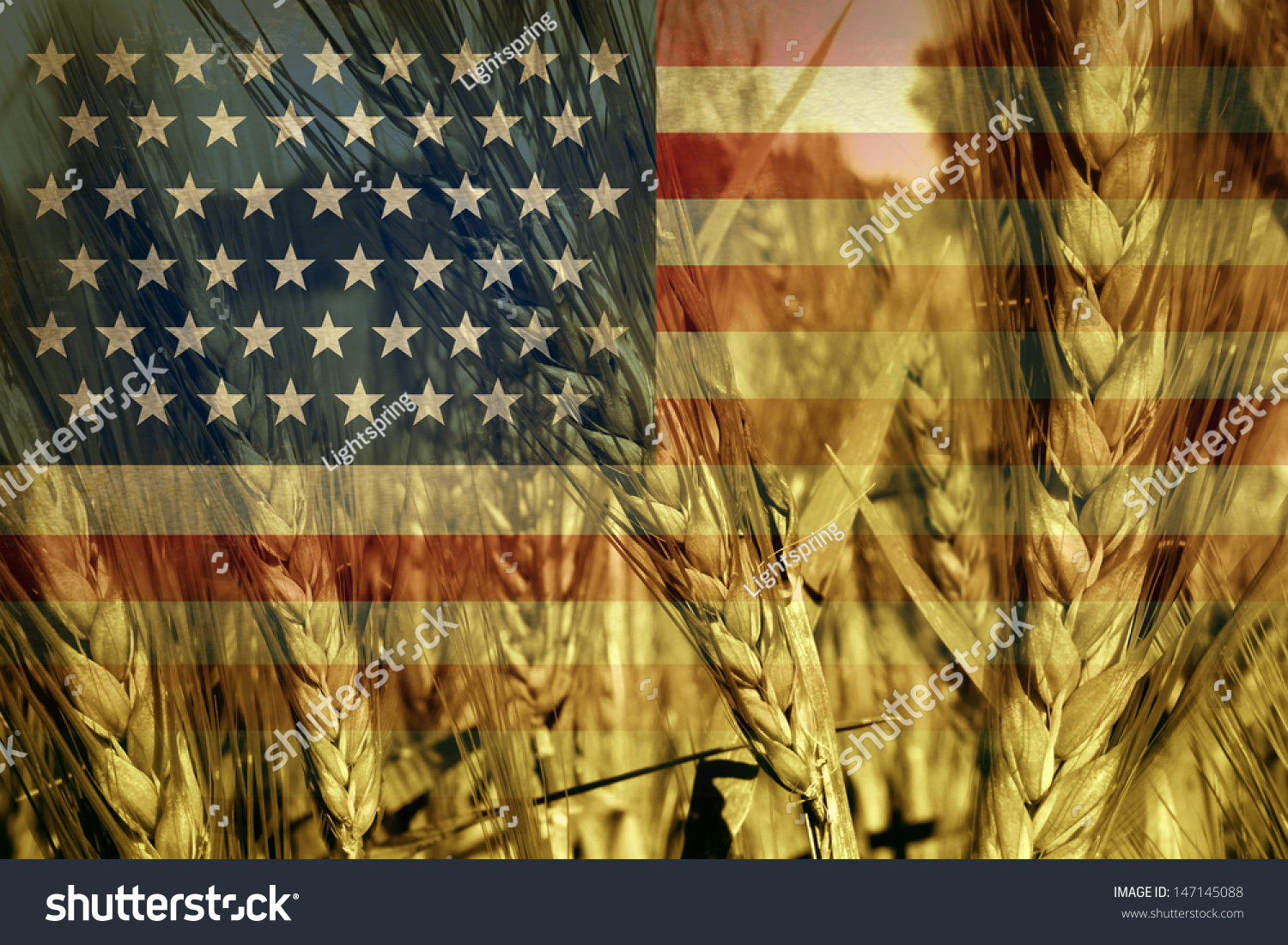 american farming flags