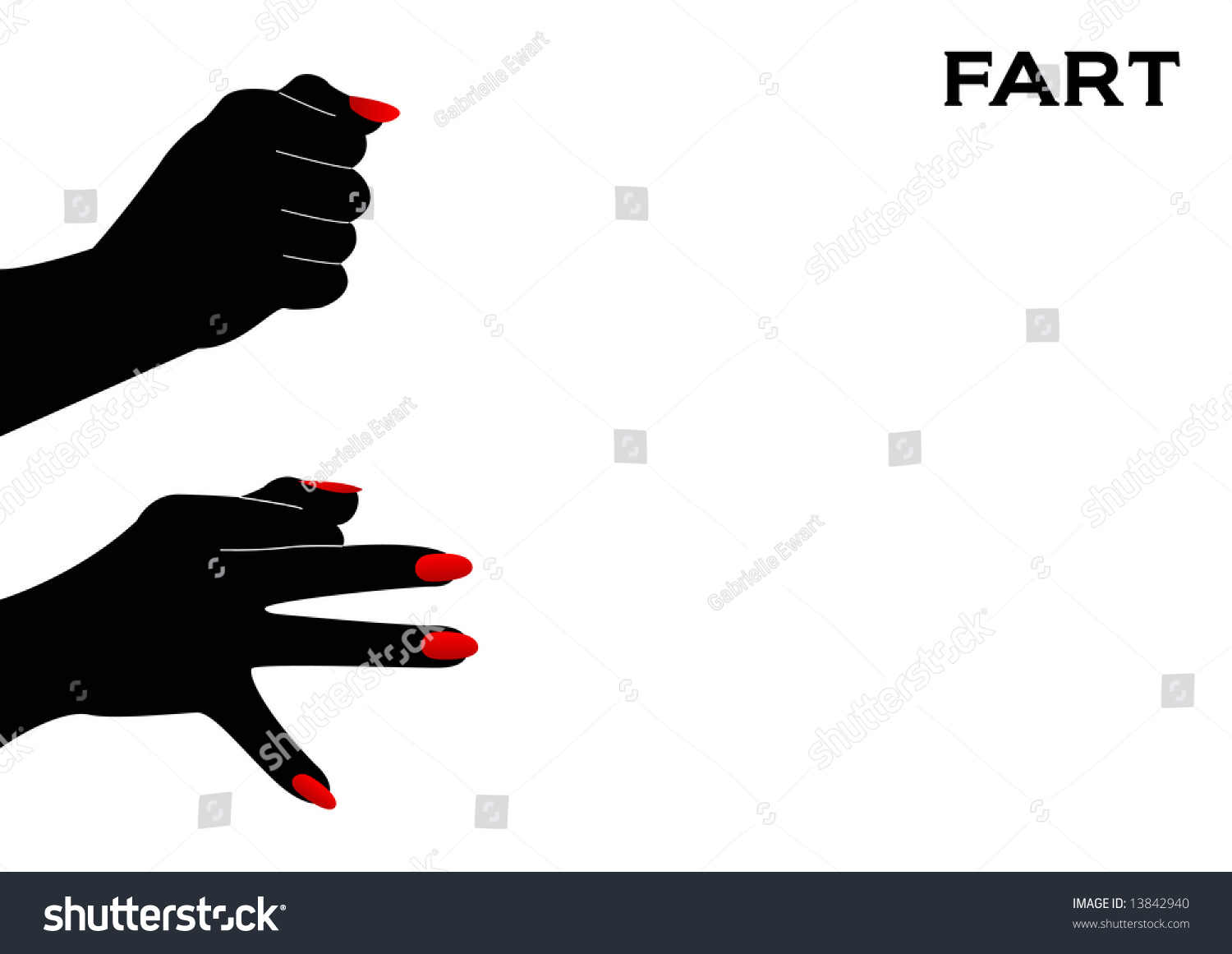 American Sign Language Signing Fart Stock Photo 13842940 : Shutterstock