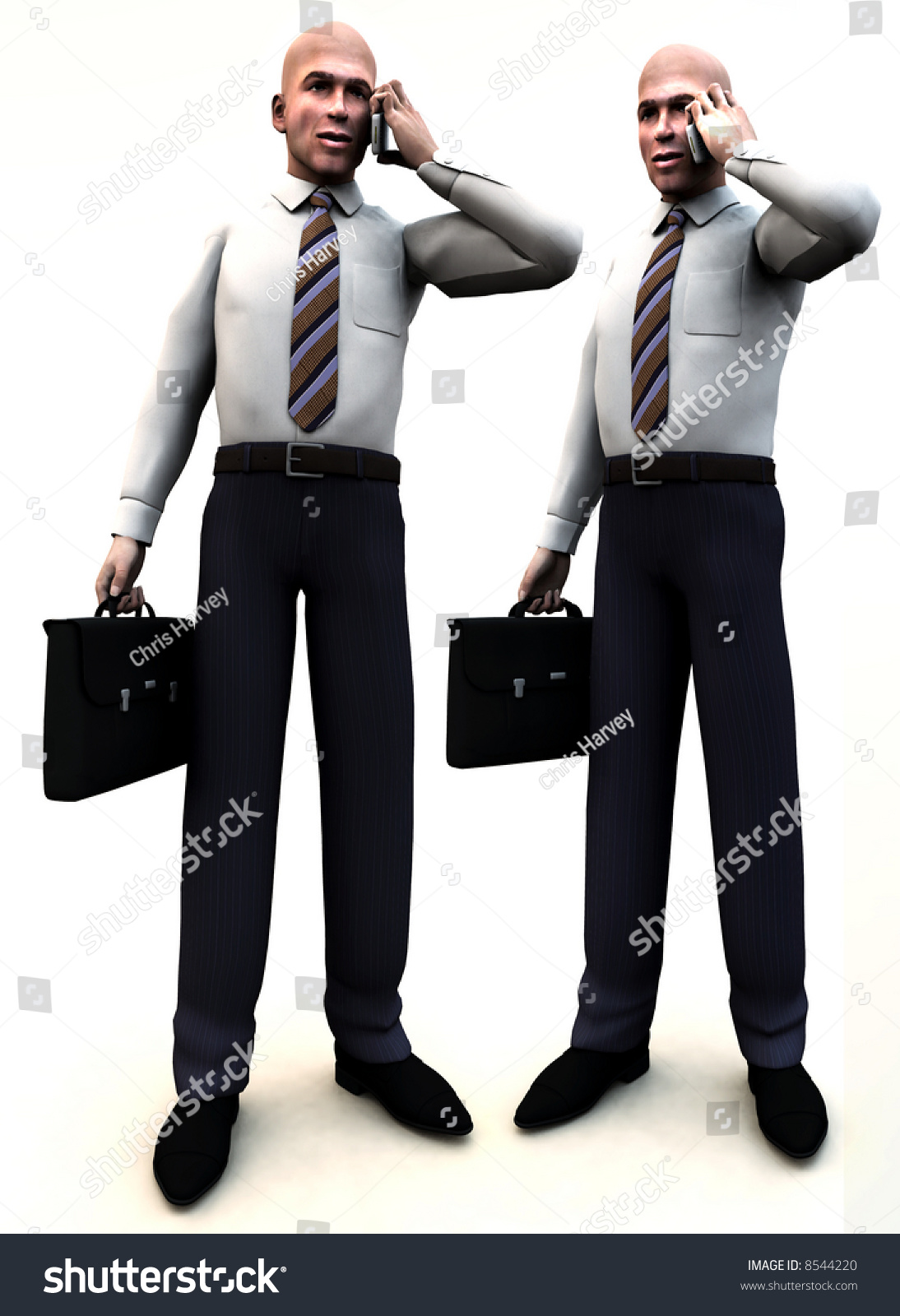 An Image Of Two Business Men Standing Next To Each Other Stock Photo Shutterstock