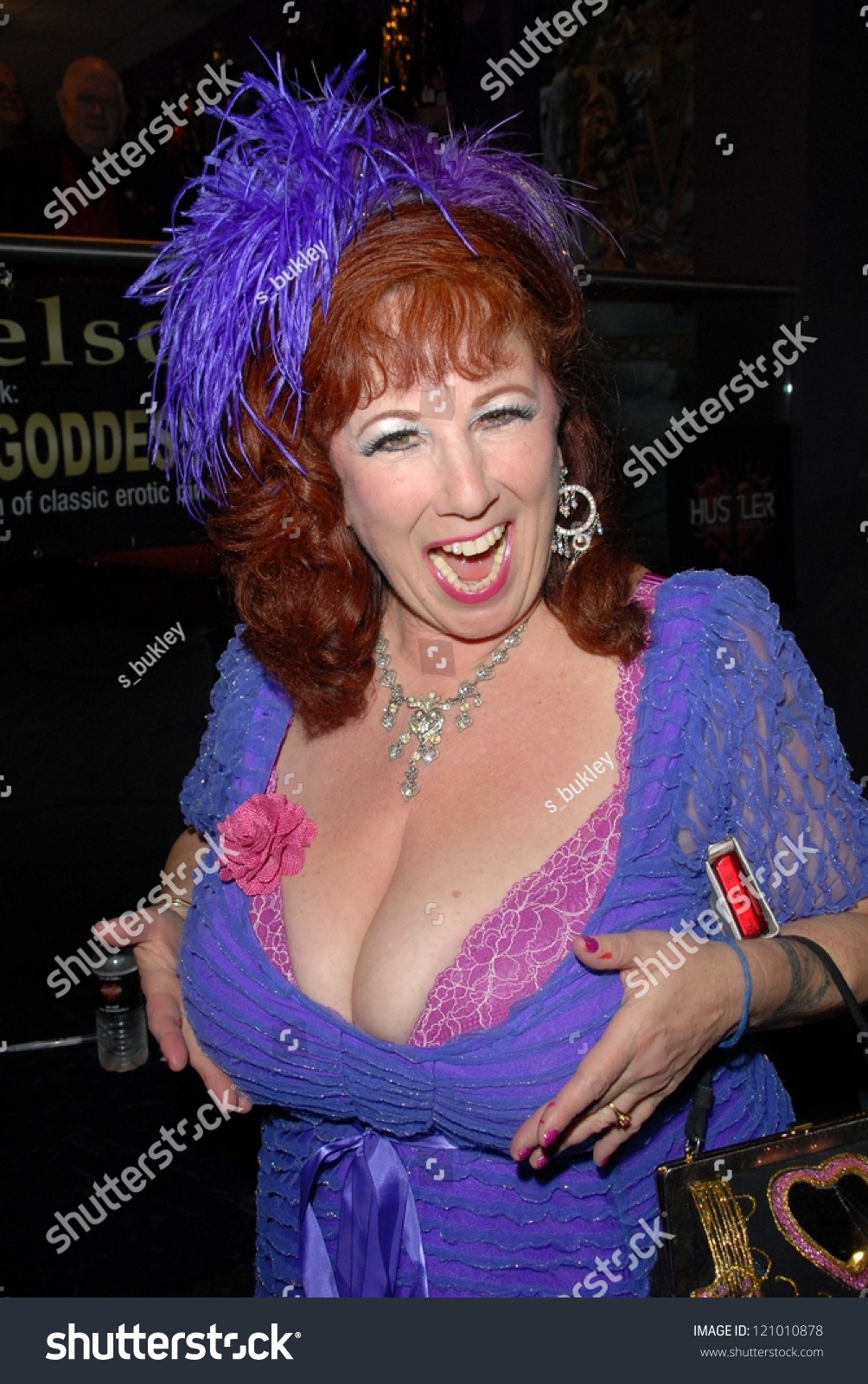 Annie Sprinkle At The Golden Goddesses Book Launch Gala Event