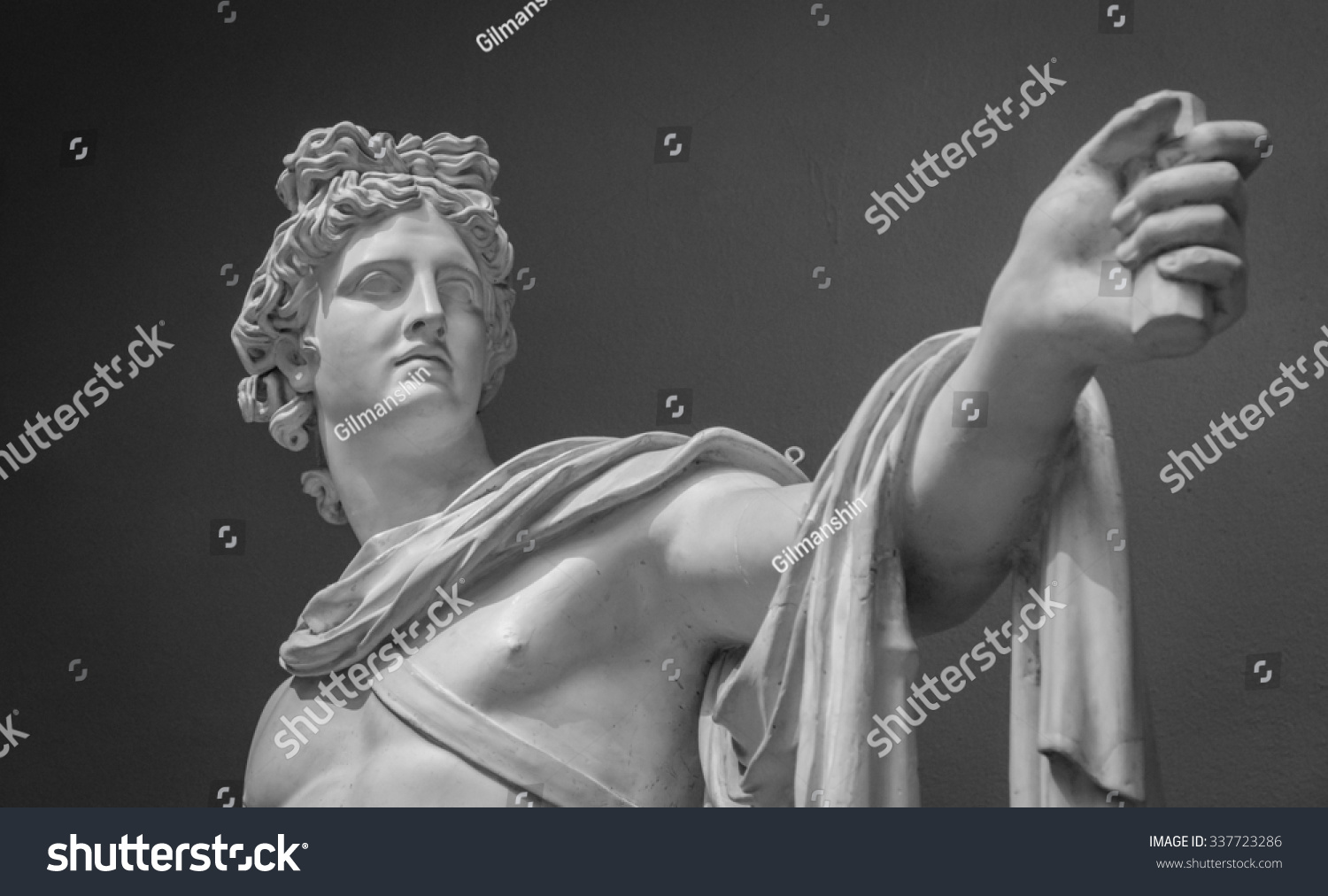 Apollo Belvedere Statue Detail Vatican Museum Stock Photo Shutterstock