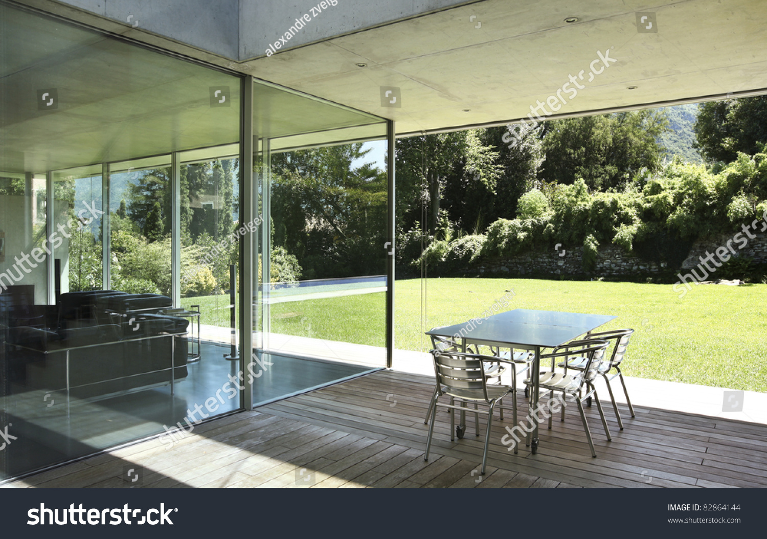 rchitecture, Modern House Outdoors, Veranda Stock Photo 82864144 ... rchitecture, Modern House Outdoors, Veranda Stock Photo 82864144 ... - ^