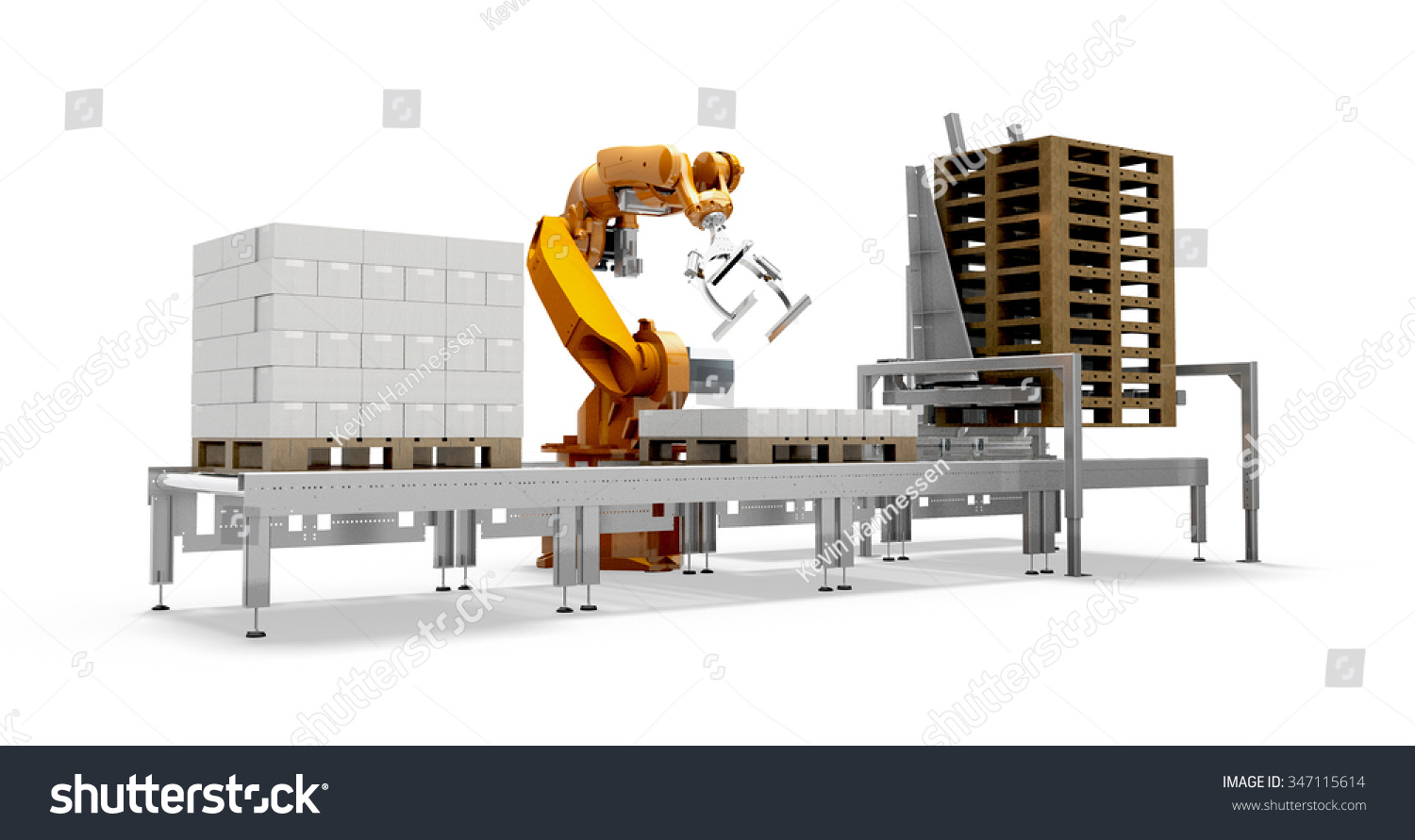 Arm robot palletizer Arm robot palletizer