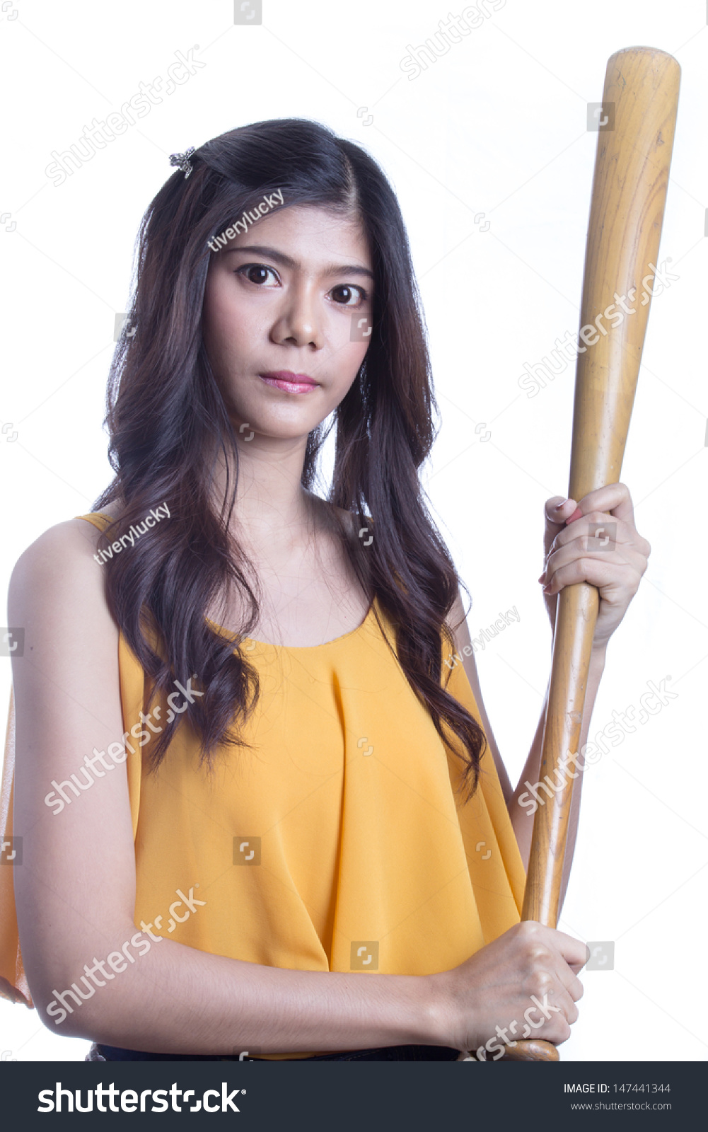Japanese Girl In A Turkish Bat