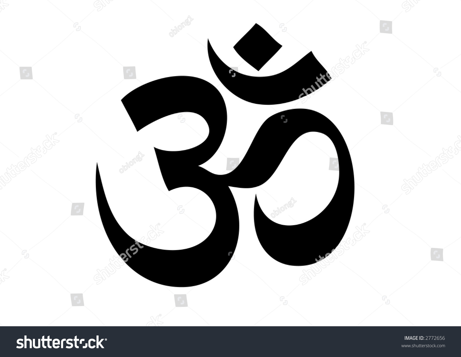 aum-om-a-sacred-and-holy-symbol-from-eastern-religions-stock-photo