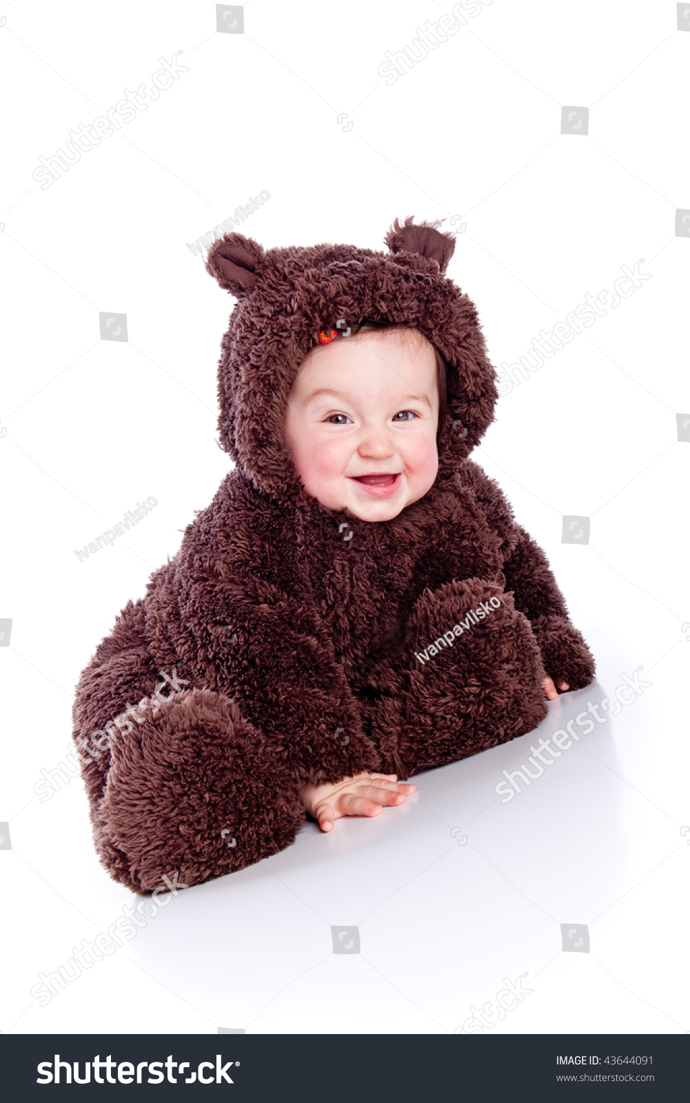 teddy bear costume baby girl