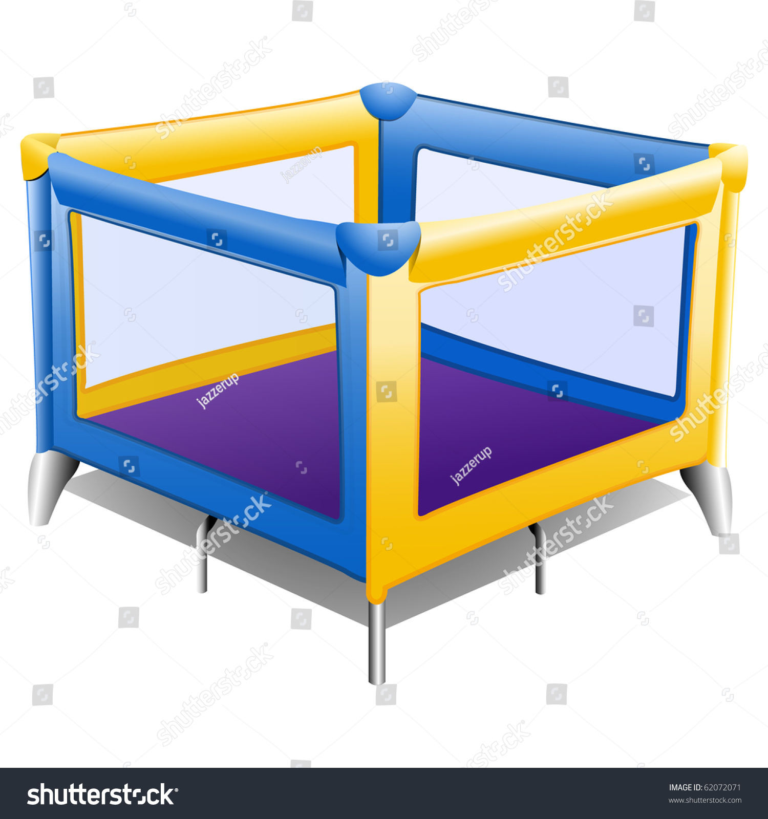Baby Wooden Playpen Hd Photos Gallery - Stock Photo Baby Playpen In Blue And Yellow baby wooden playpen hd photos gallery - stock photo baby playpen in blue and yellow