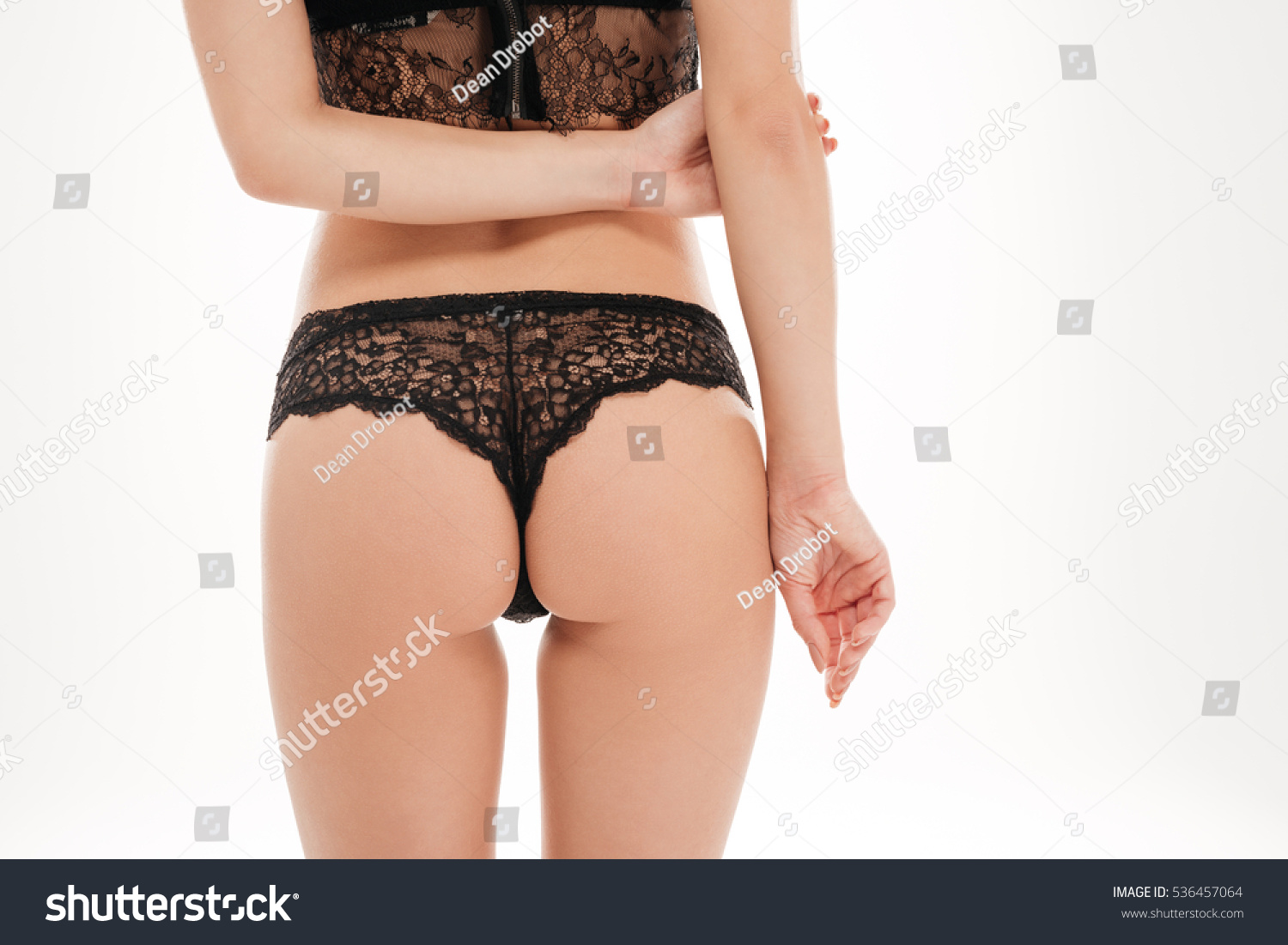 Back View Portrait Sexy Woman Ass Shutterstock