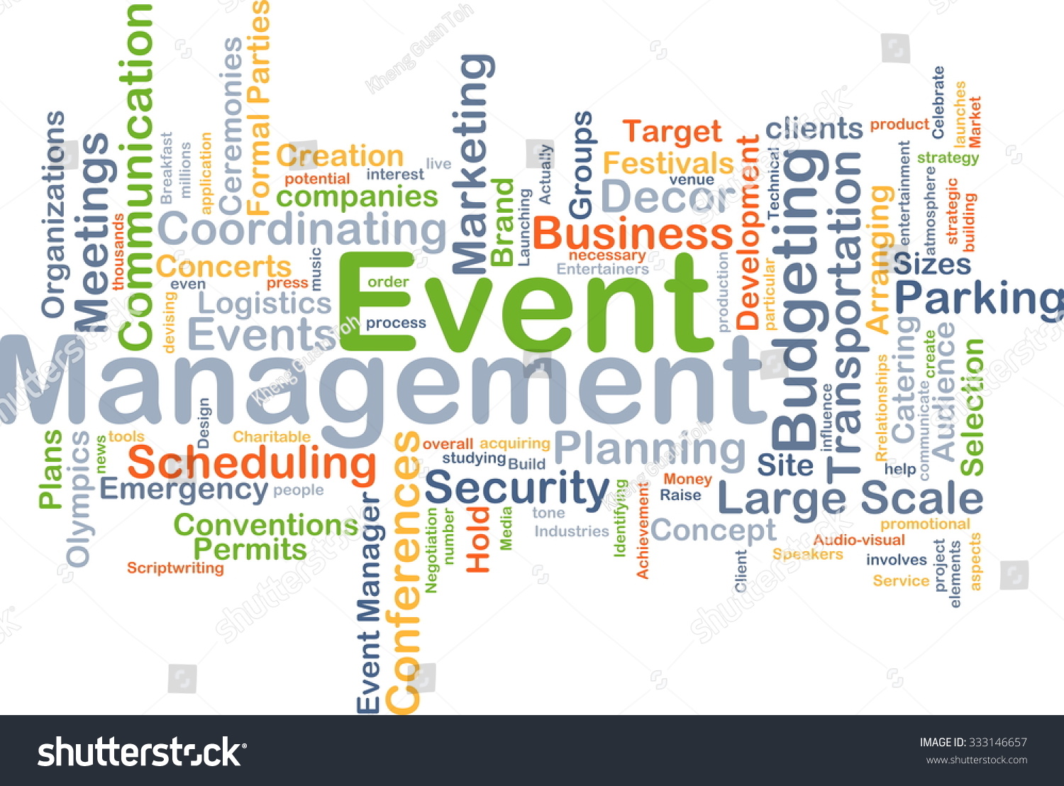 Background Concept Wordcloud Illustration Of Event ...
