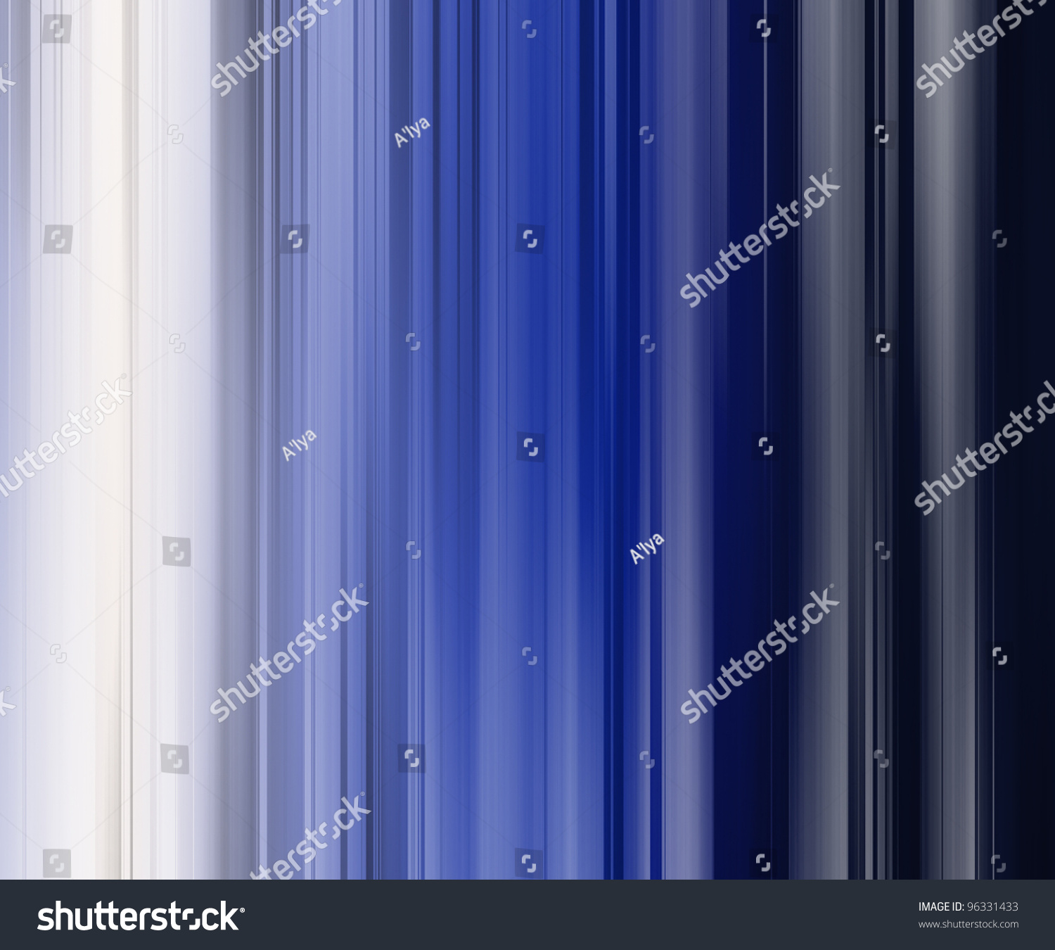 Background White, Blue, Dark Blue Stripes Stock Photo 96331433