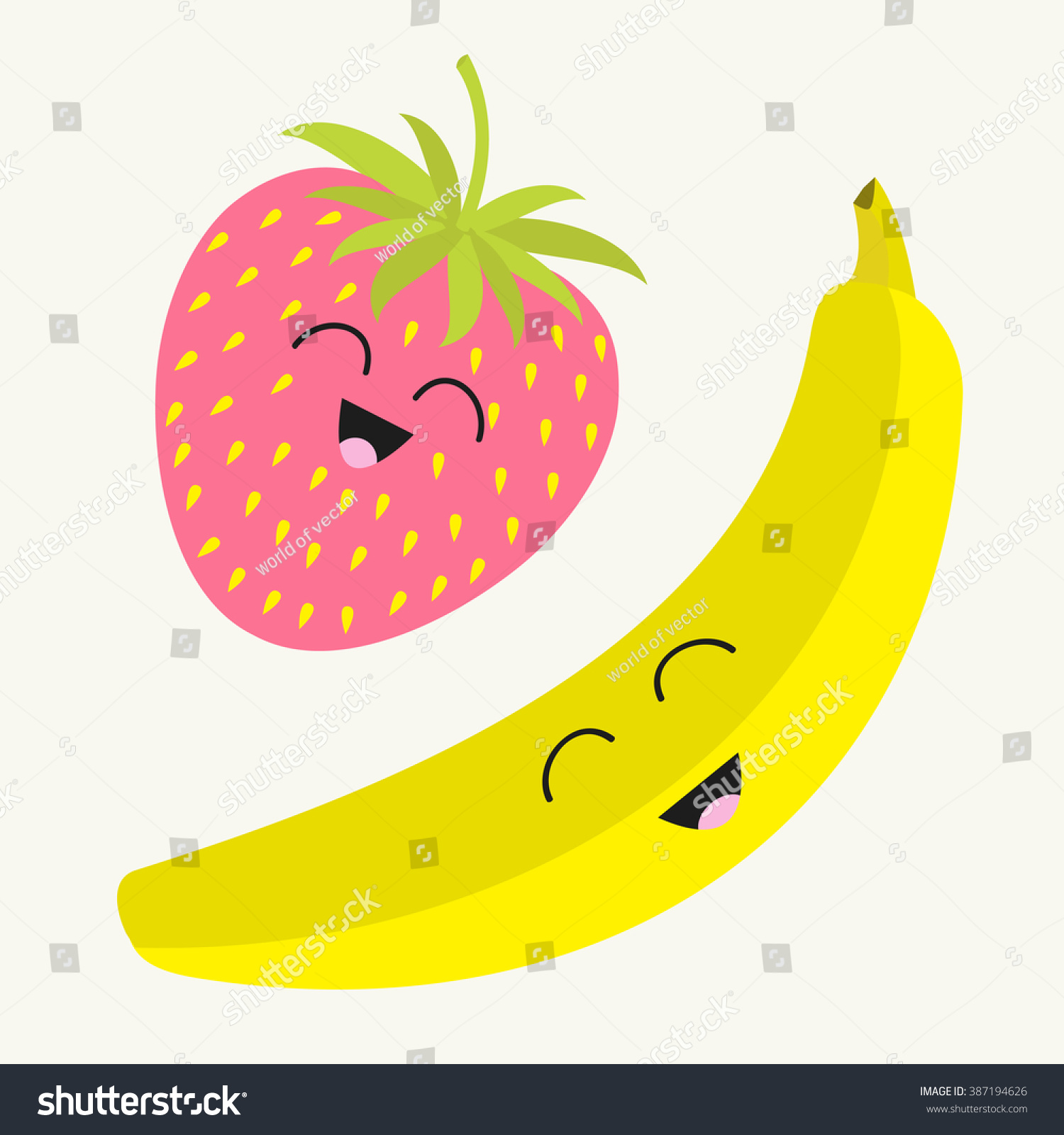 strawberry banana clipart - photo #11