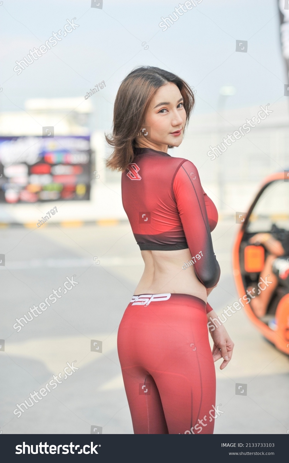 Bangkokmarch Pretty Car Show Nd Stock Photo Shutterstock