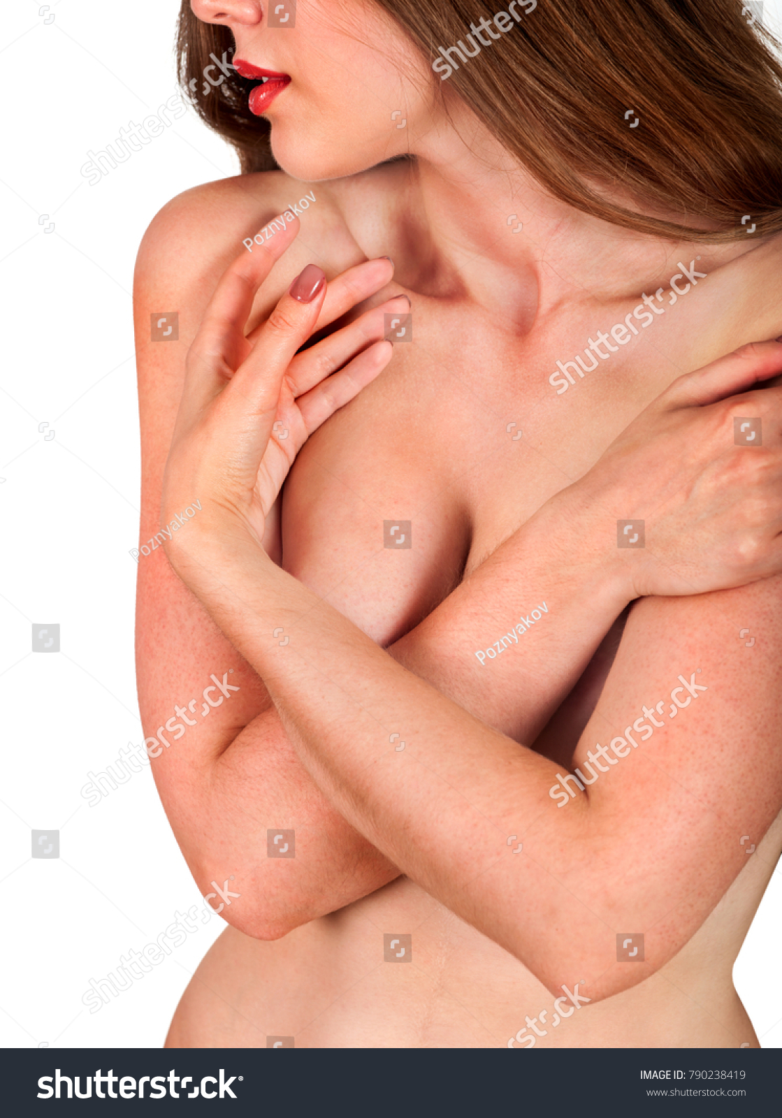 Bare Breasted Women Breasts Woman Nude Shutterstock