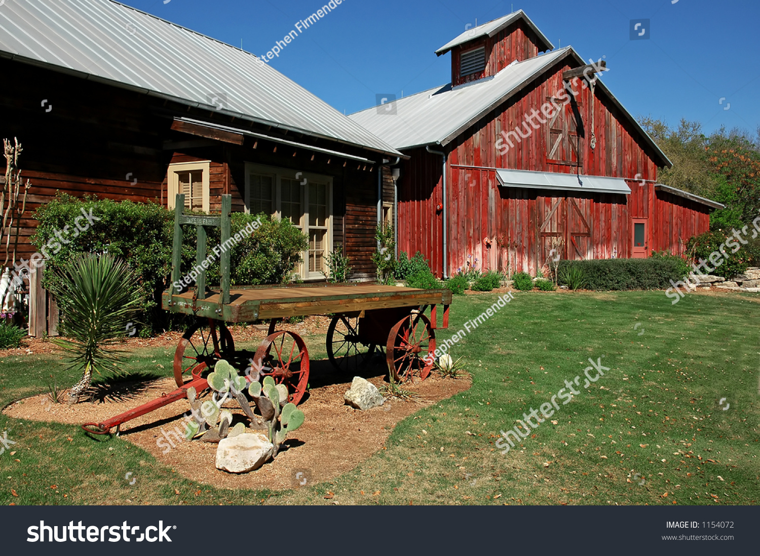 Barn In Texas Stock Photo 1154072 : Shutterstock