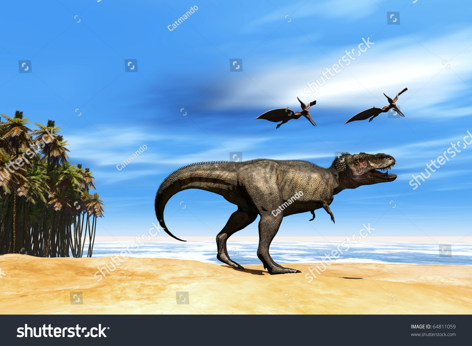 flying t rex