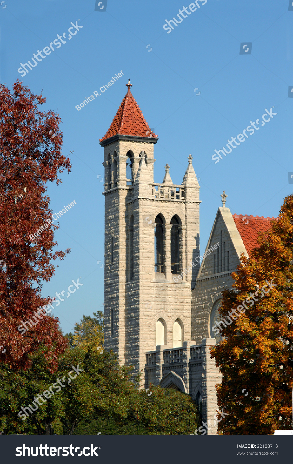 Beautiful Cathedral Style First Presbyterian Church In Downtown Ft 