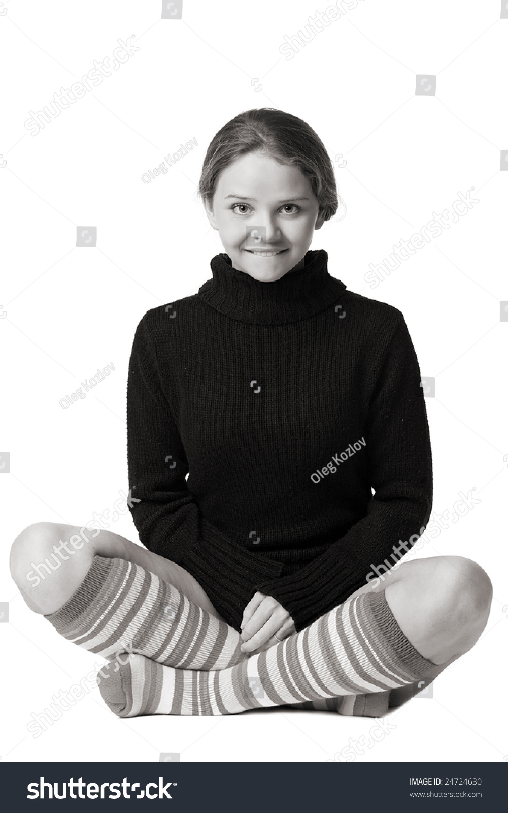 old black woman fuck girl posing naked with long socks