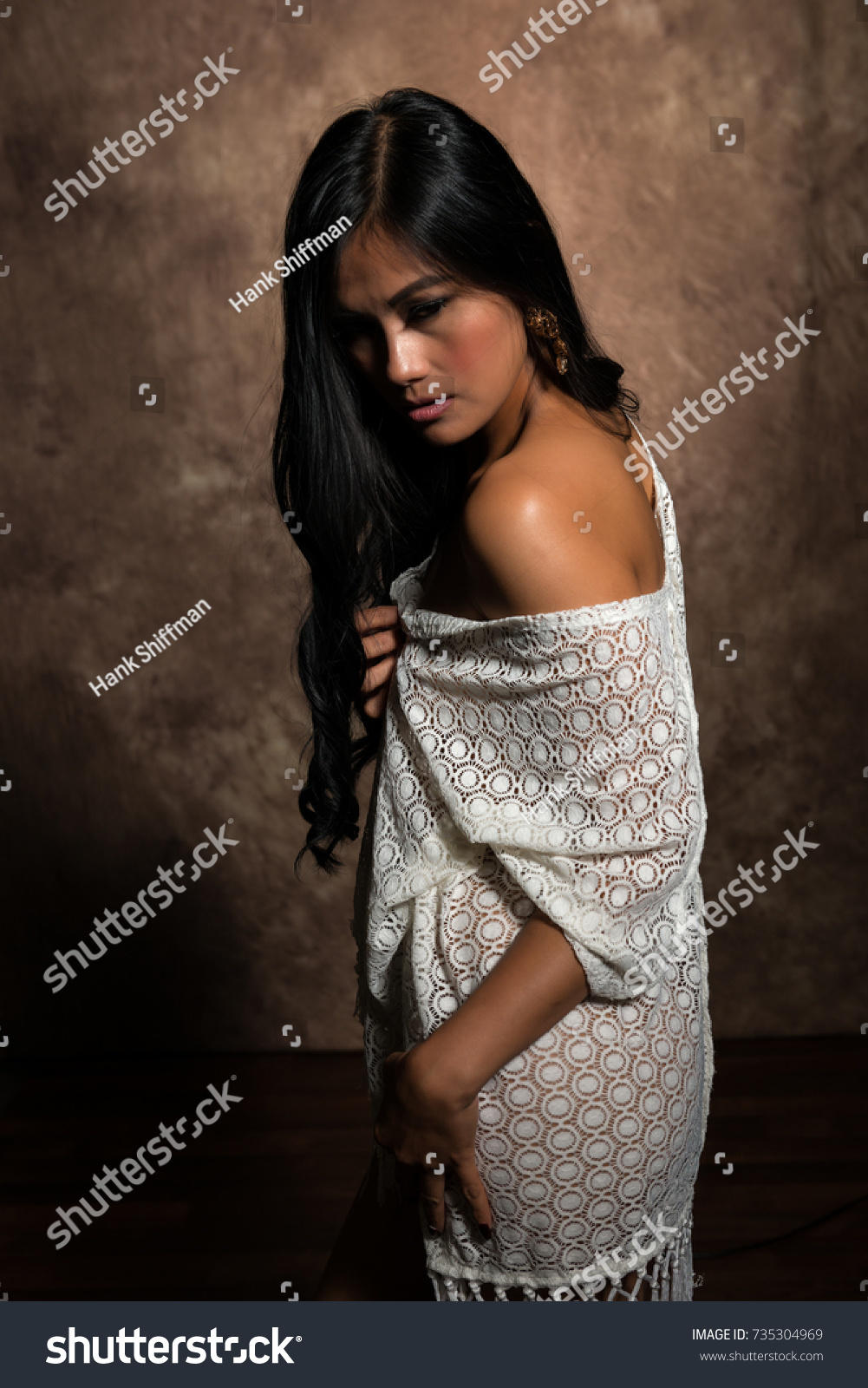 Beautiful Petite Filipino Woman Nude Under Stock Photo Edit Now