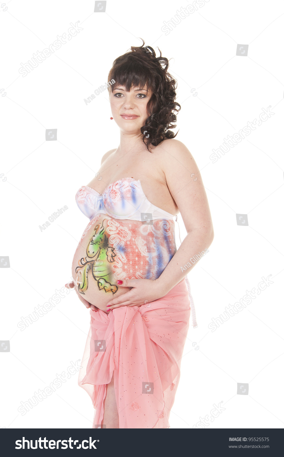 Beautiful pregnant woman body that Beautiful pregnant woman body seems